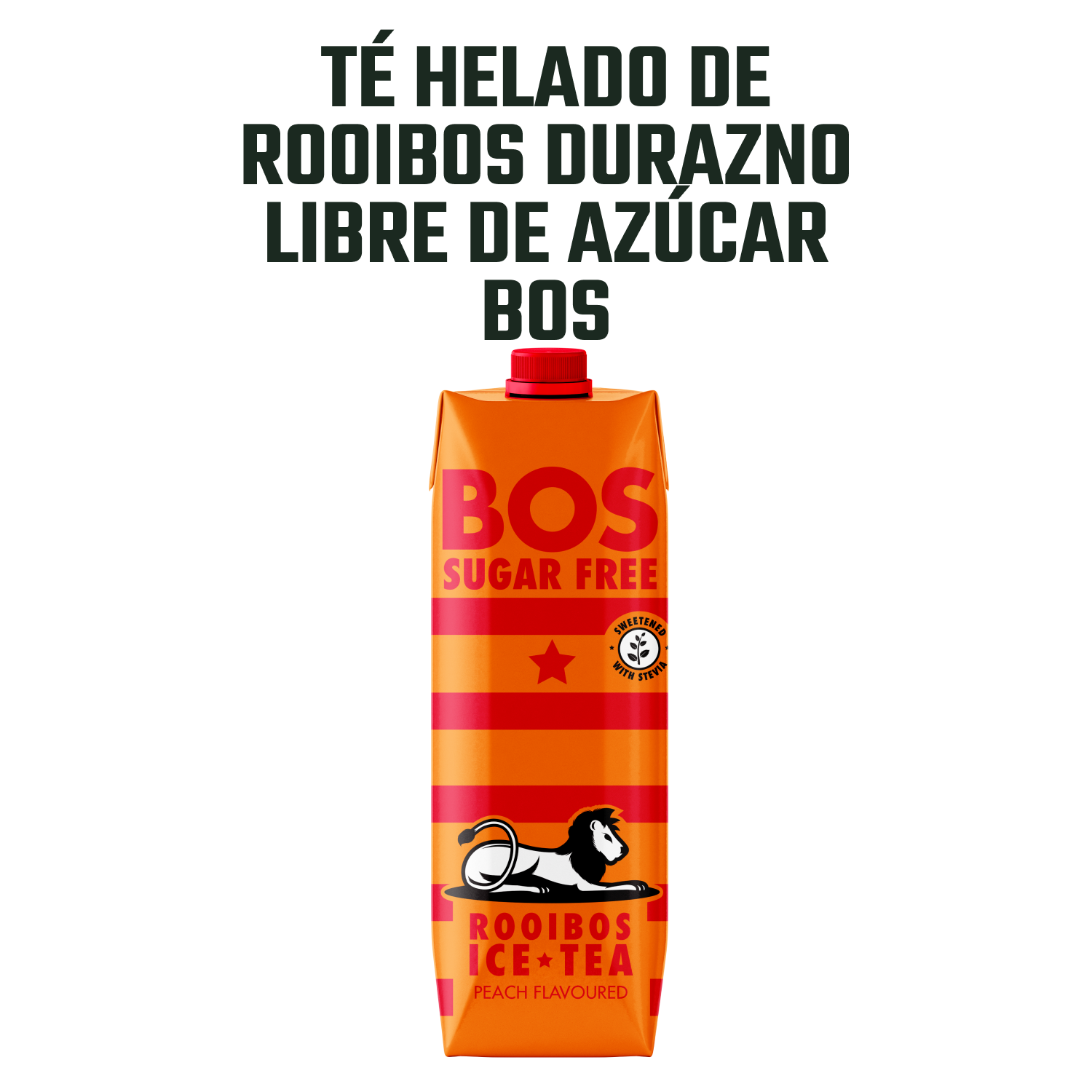 Té Helado Rooibos Durazno Sin Azúcar BOS Tetra 1 x 1000 ml-2