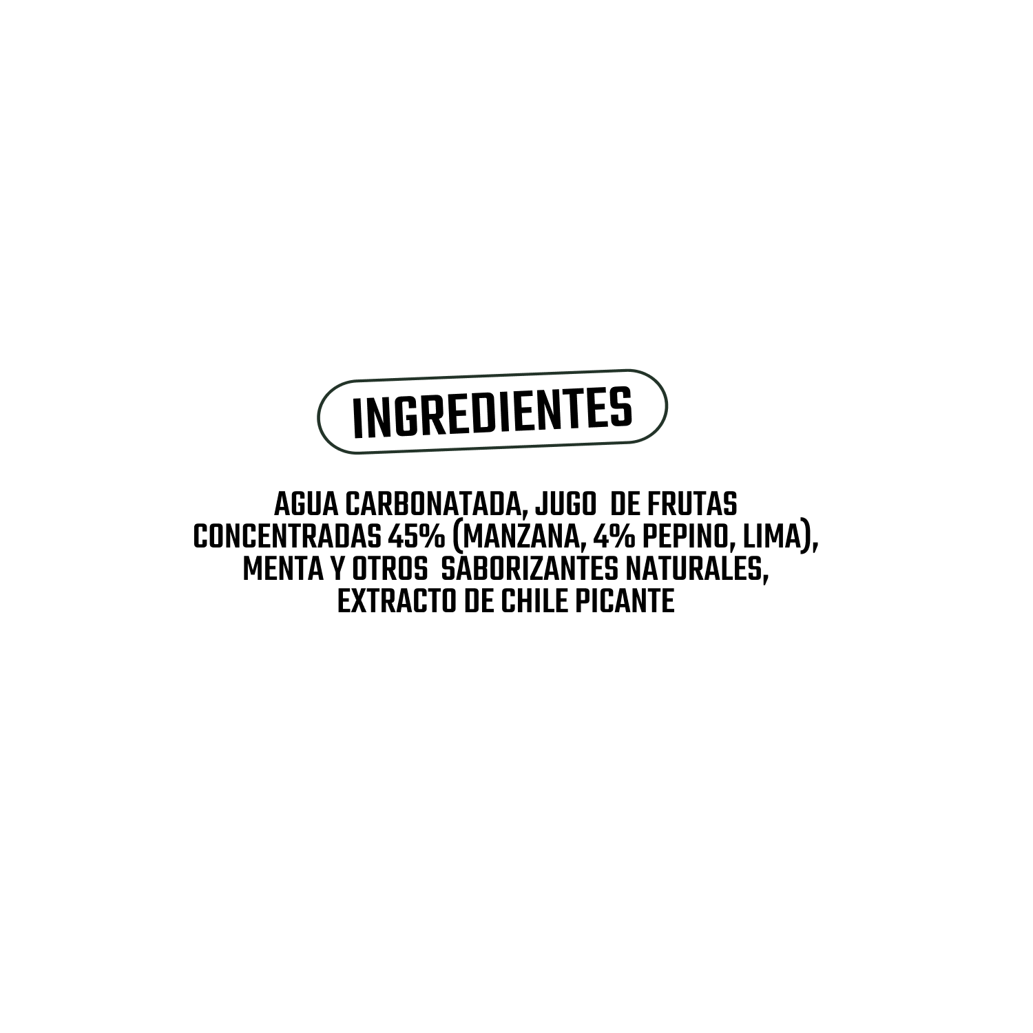 Agua Saborizada Pepino y Menta Nix & Kix - 250 ml-5