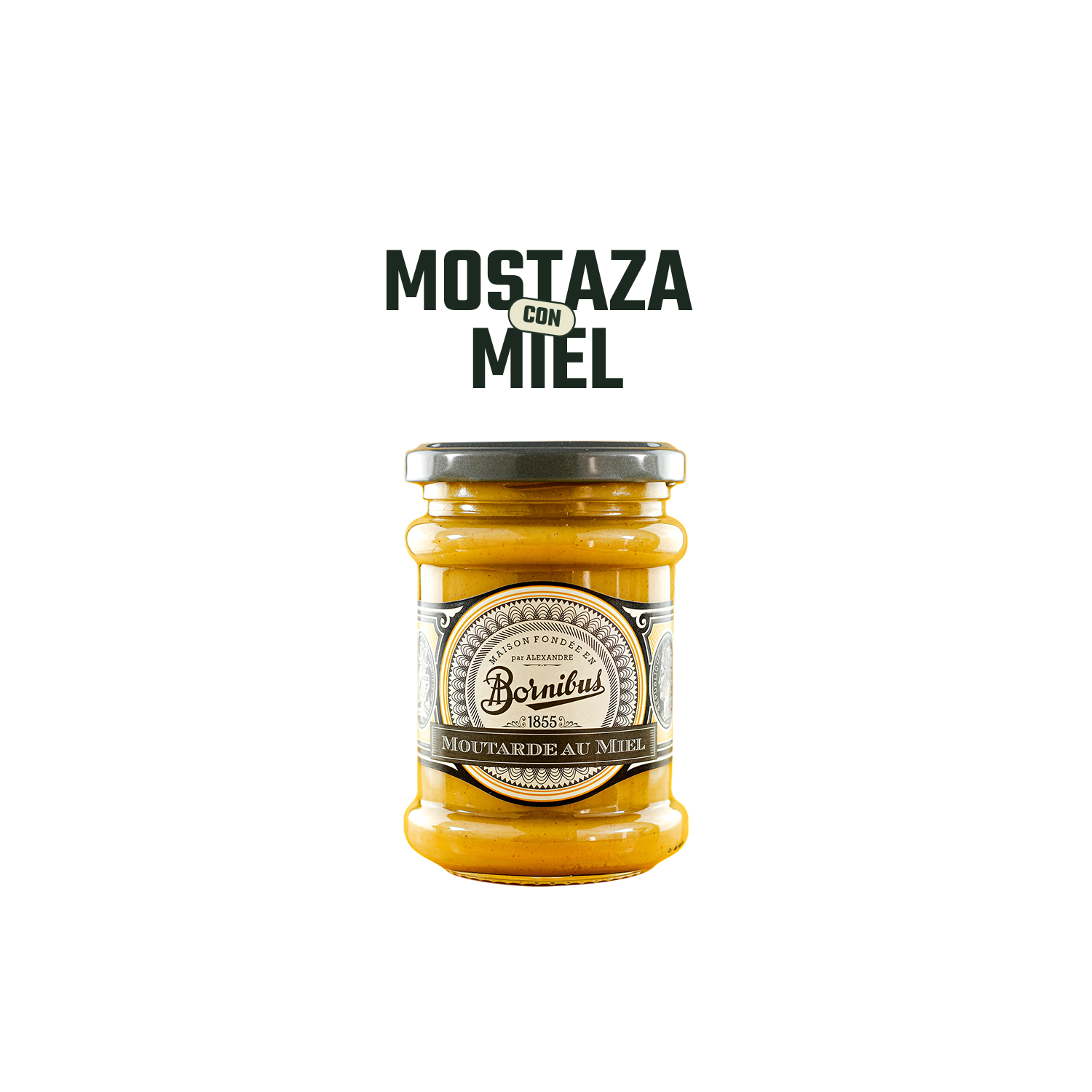 Mostaza de Miel Bornibus - 270 gr-2