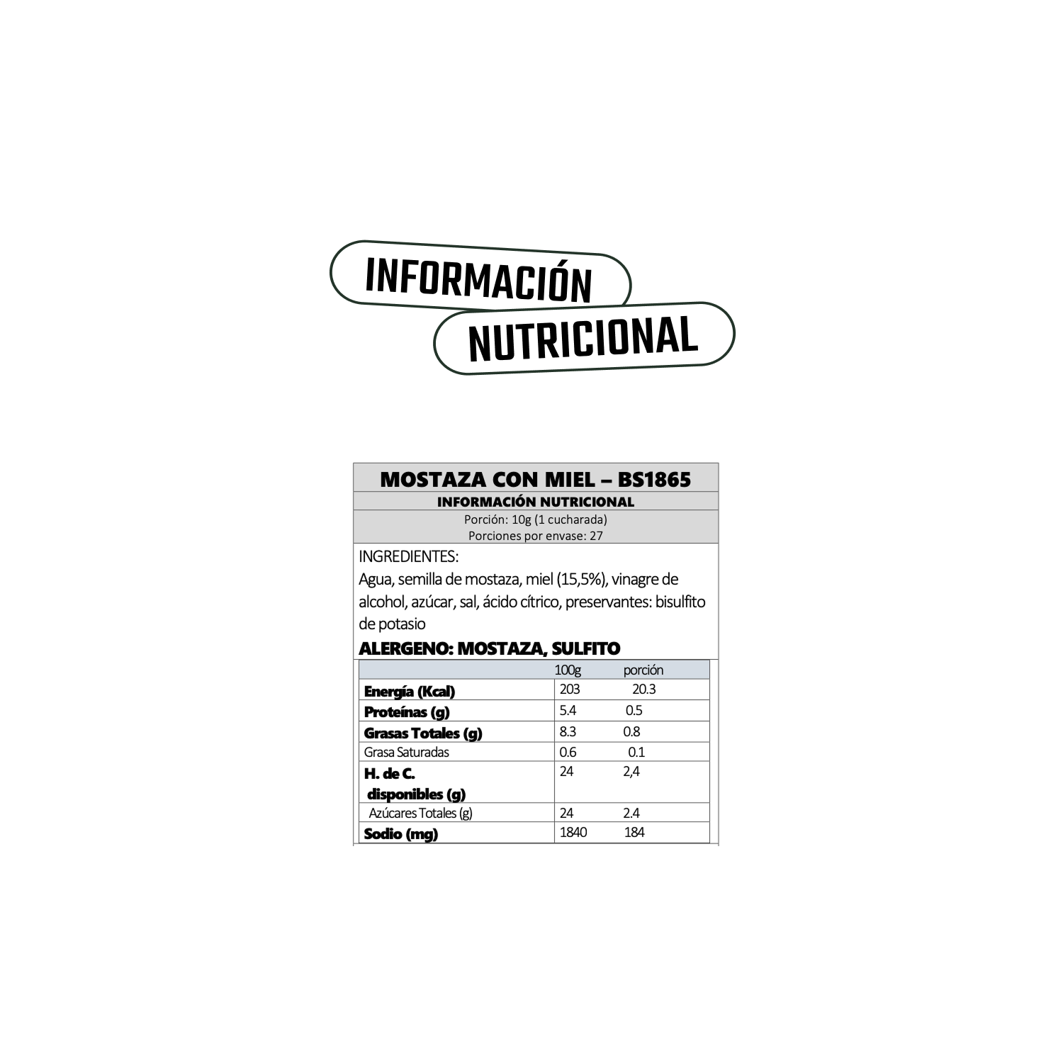 Mostaza de Miel Bornibus - 270 gr-4