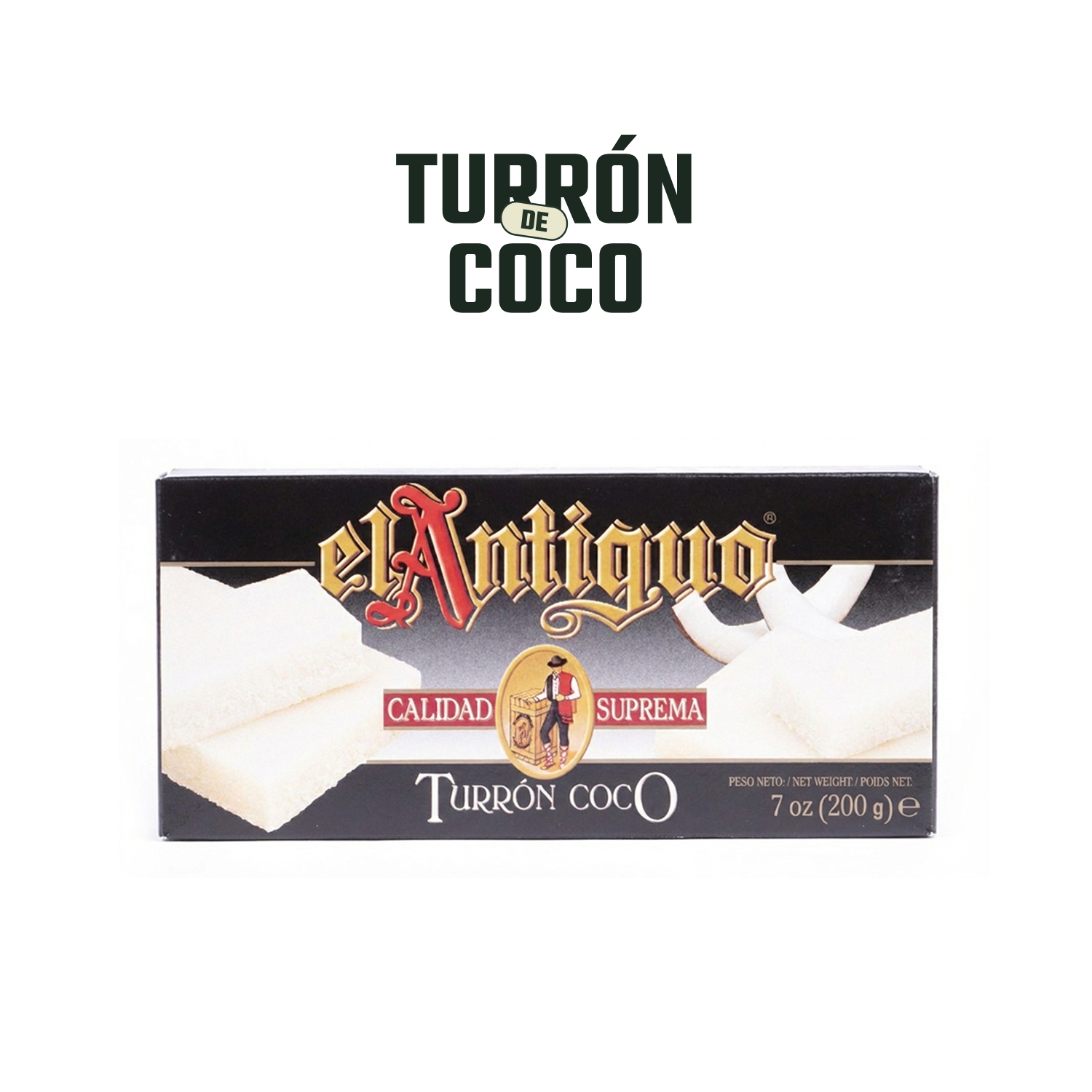 Turrón Coco El Antiguo 1 x 200 gr-2