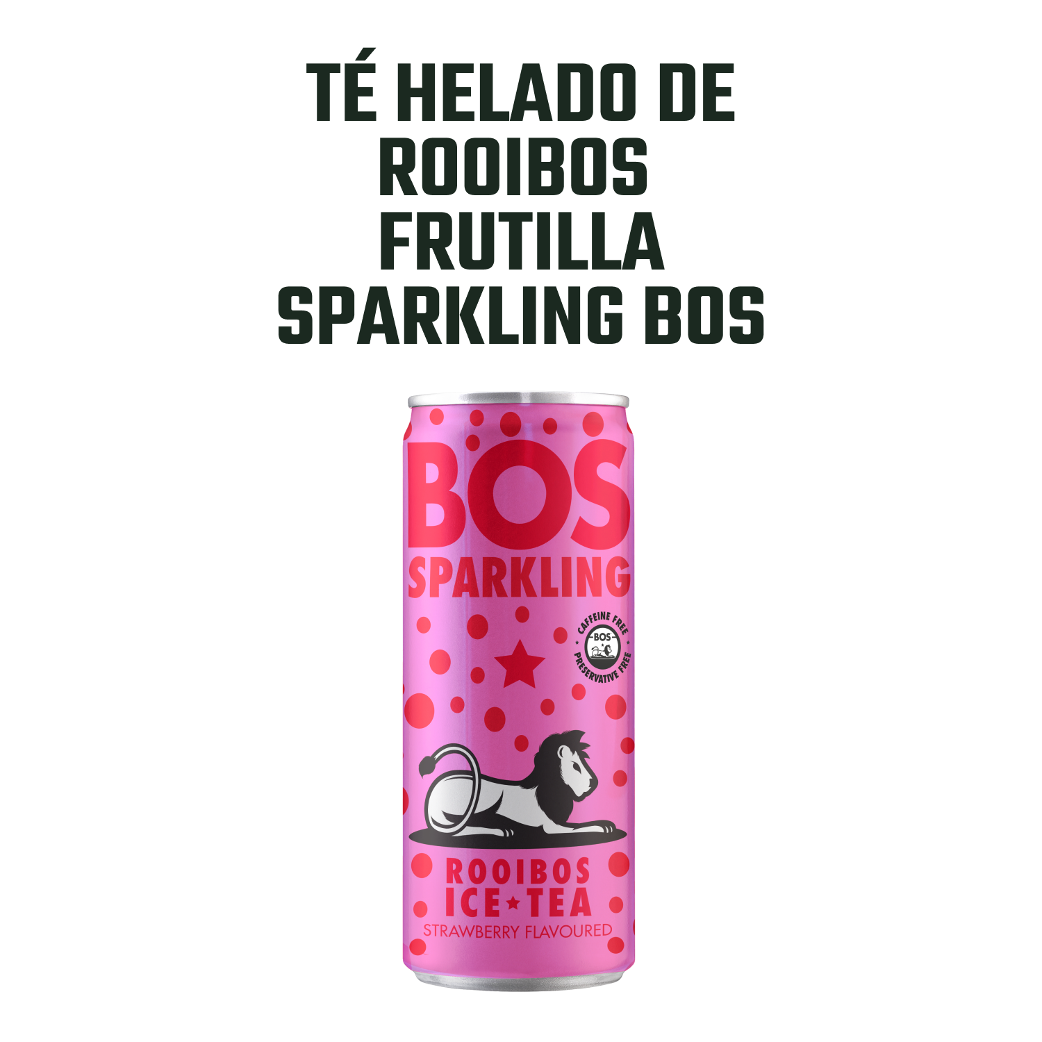Té Helado de Rooibos Frambuesa Sparkling BOS lata 1 x 300 ml-2