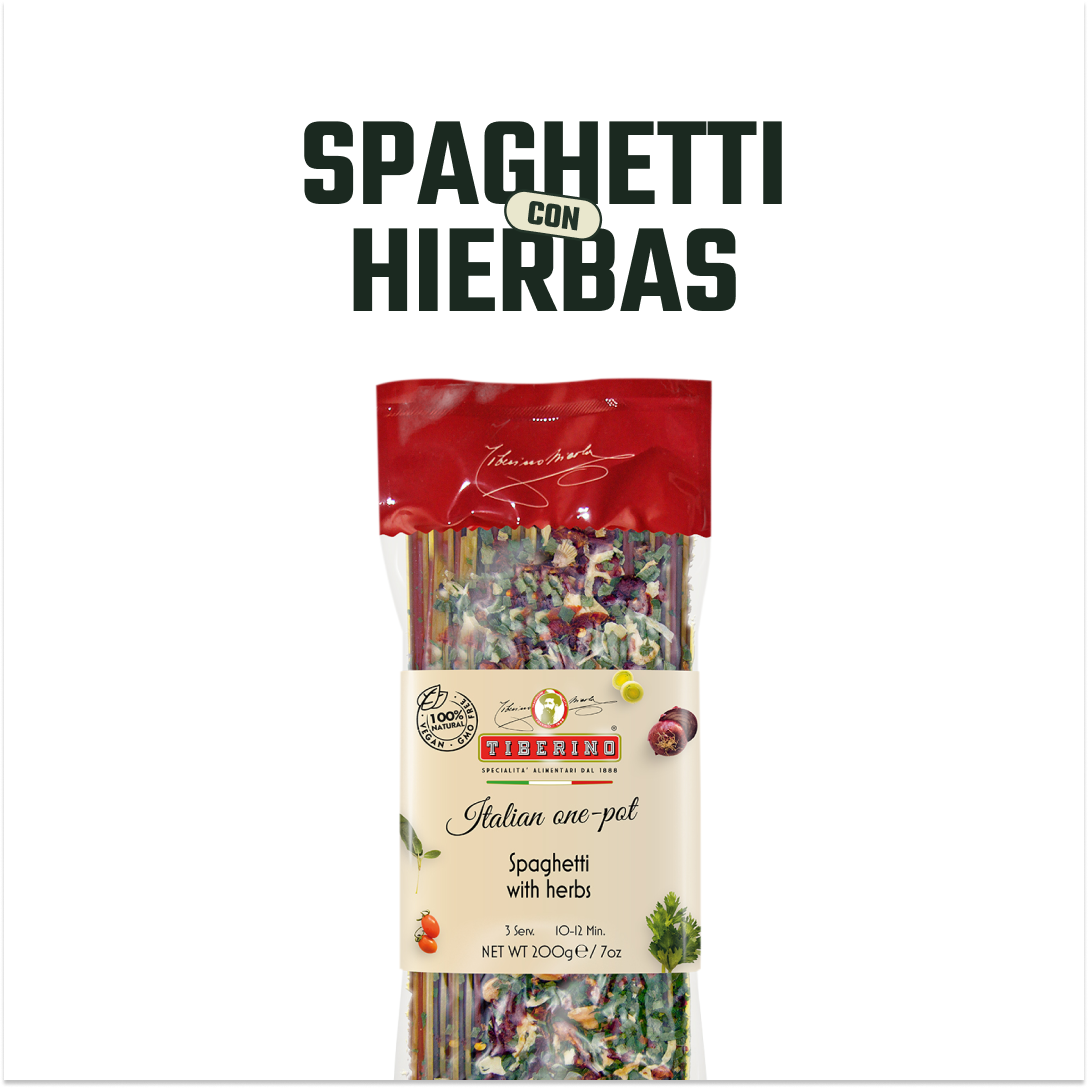Spaguetti Hierbas Tiberino - 200 gr-2