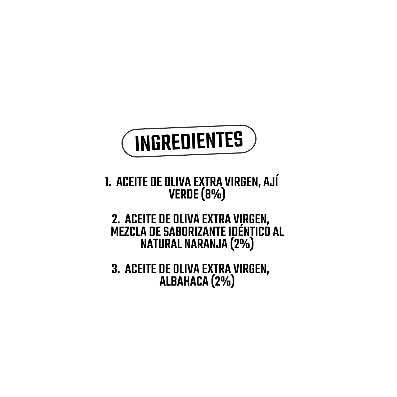 MIX OLAVE Tri-pack 3 x 250ml (Aji, Naranja, Albahaca)-5