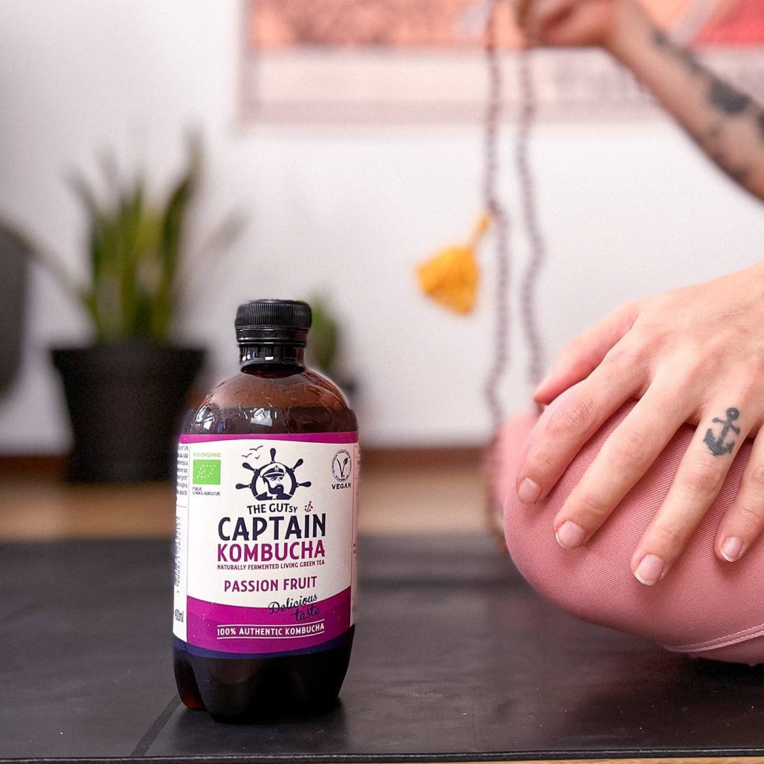 Kombucha Maracuyá Gutsy Captain - 400 ml -3