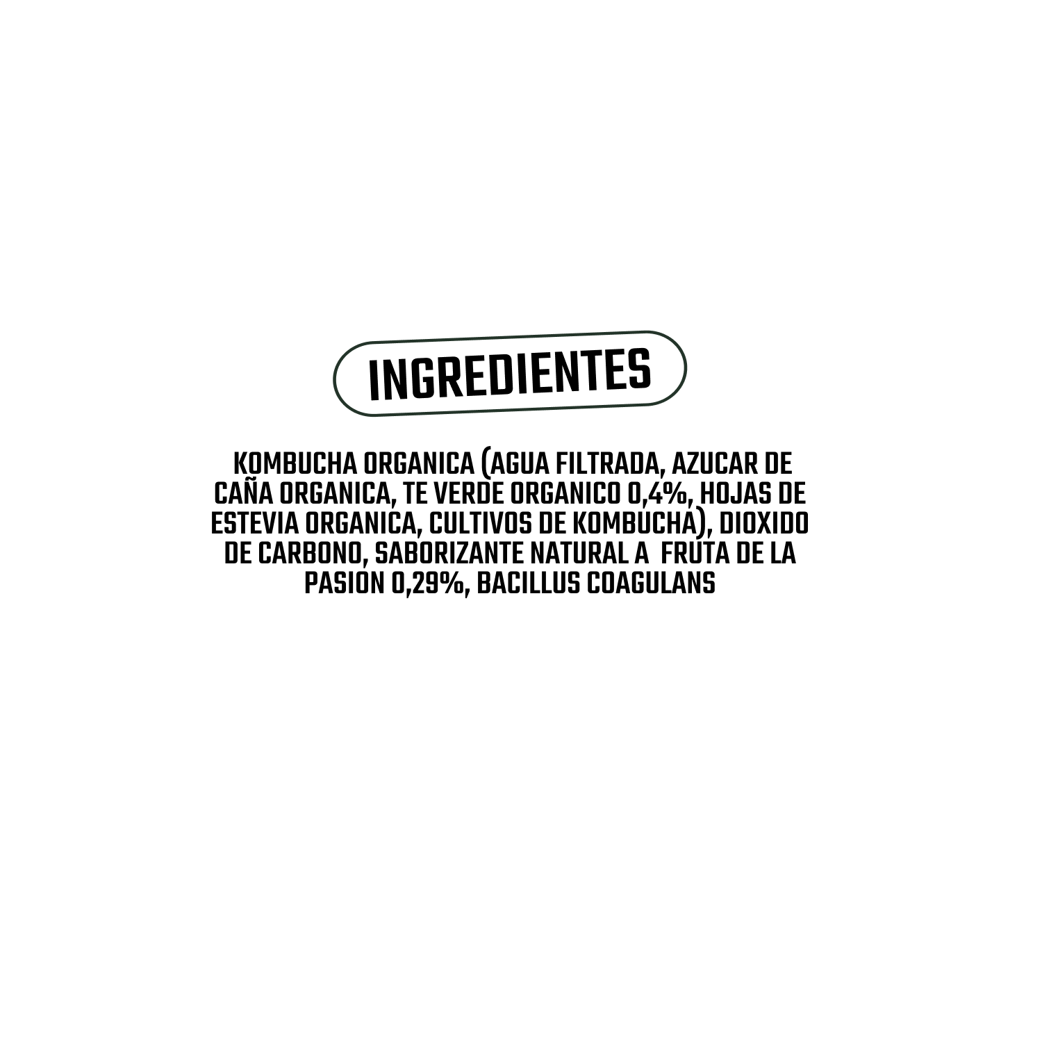 Kombucha Maracuyá Gutsy Captain - 400 ml -5