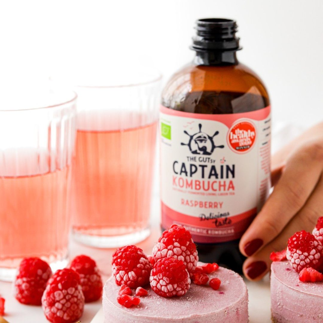 Kombucha Frambuesa Gutsy Captain - 400 ml -3