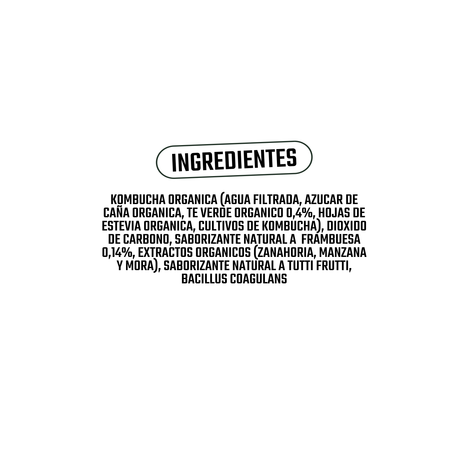 Kombucha Frambuesa Gutsy Captain - 400 ml -5