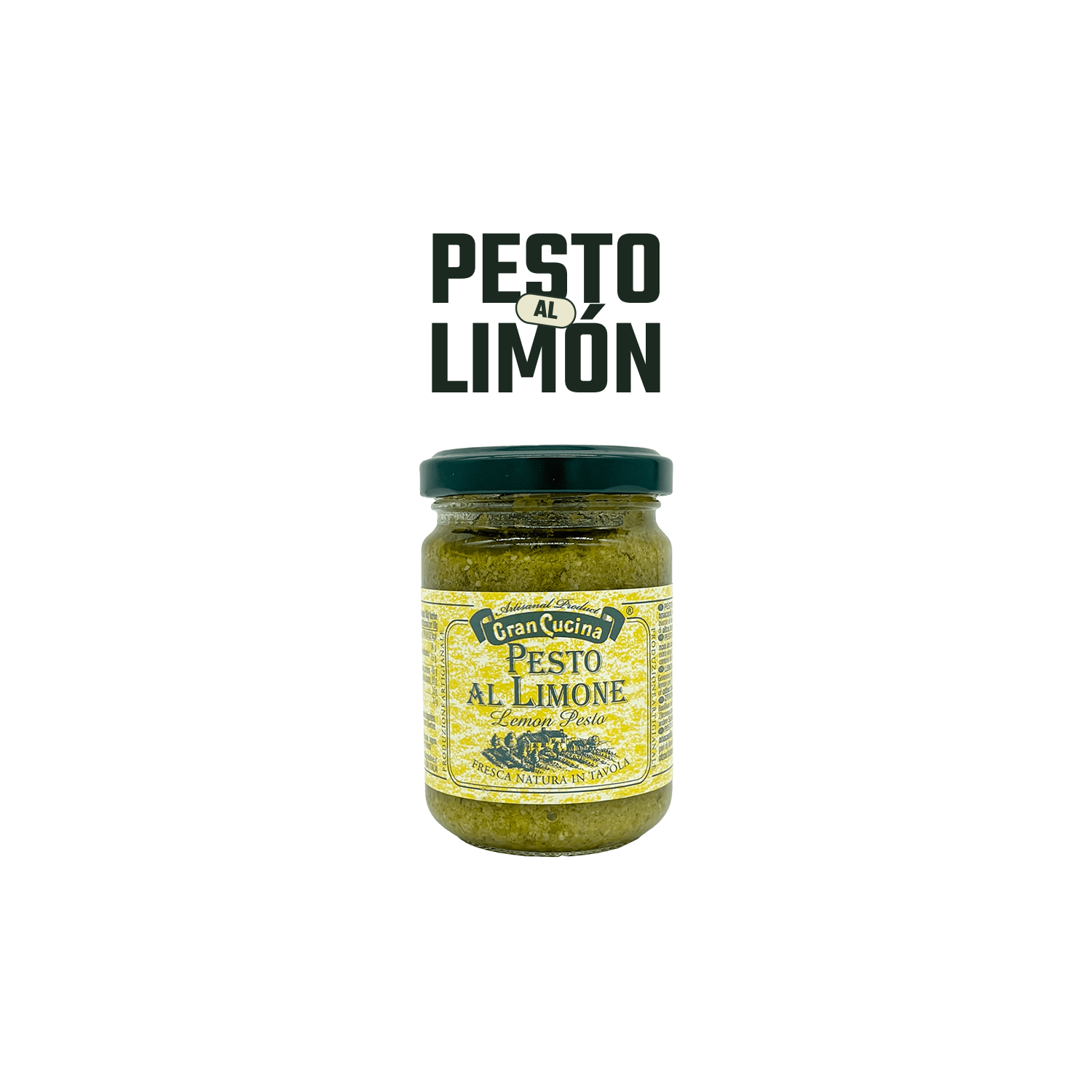 Salsa Pesto al Limón Gran Cucina - 130 gr-2