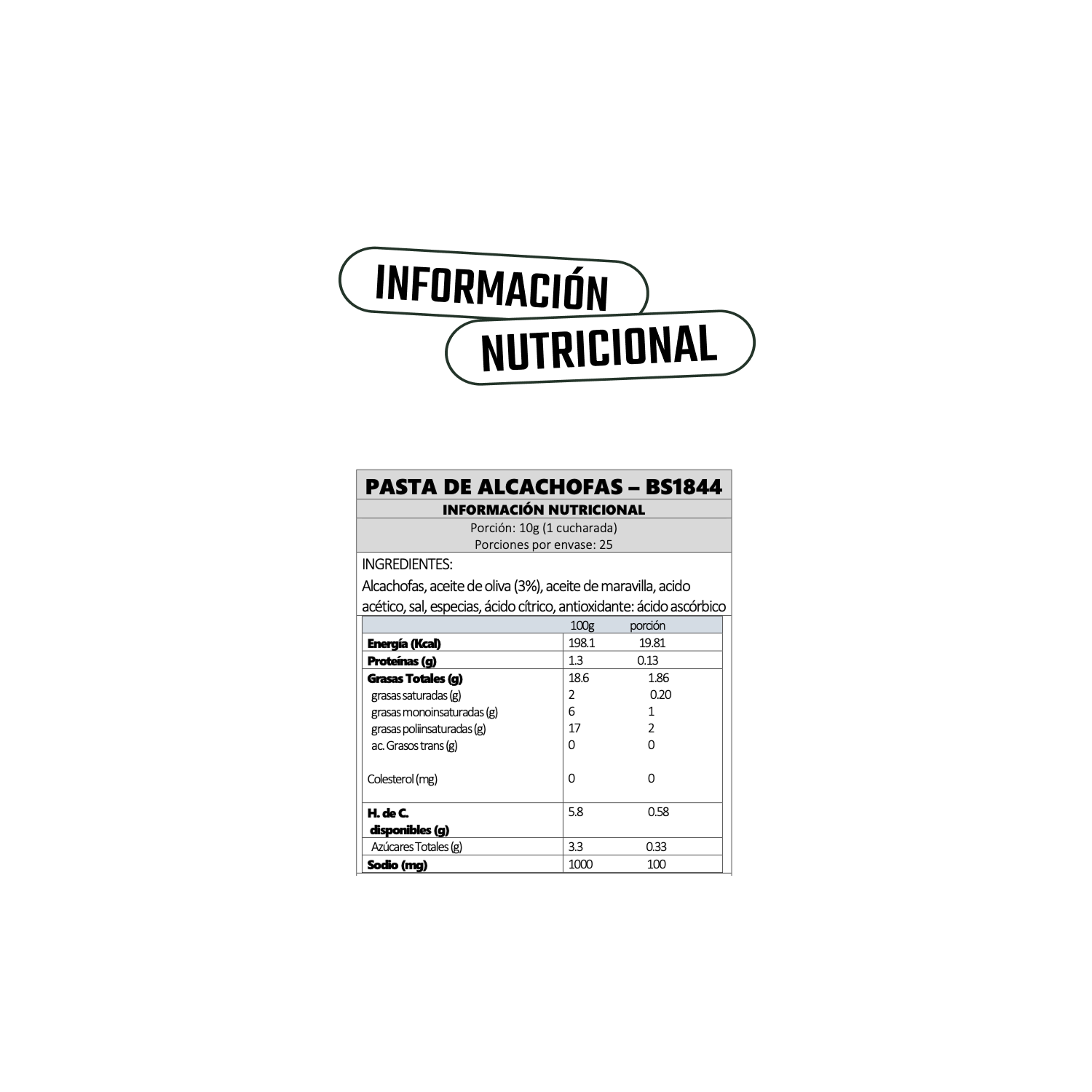 Pasta de Alcachofas Bornibus - 250 gr-4