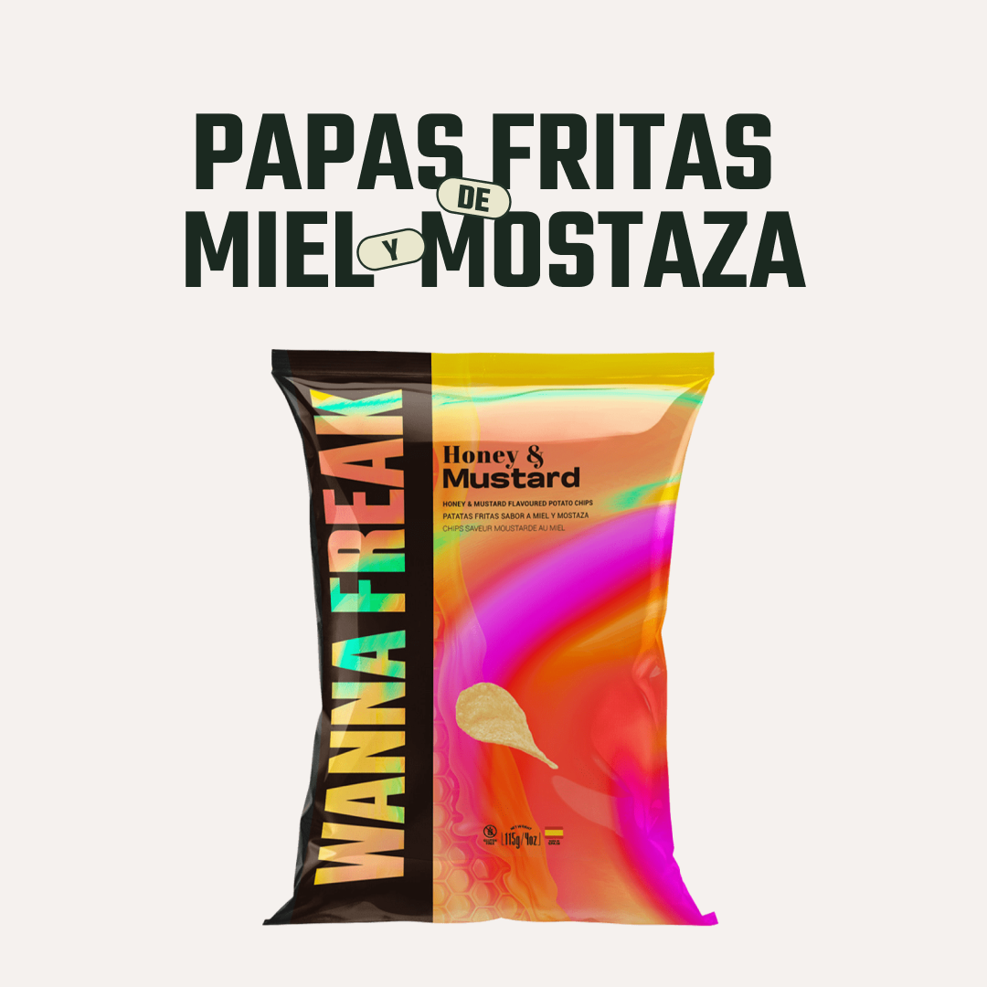 Papas Fritas Mostaza y Miel Wanna Freak - 115 gr-2