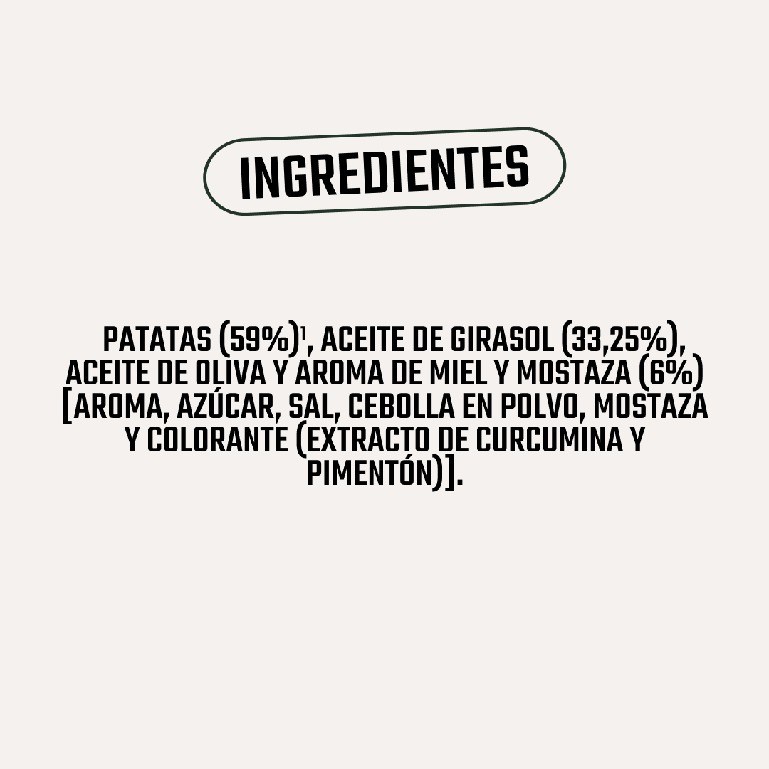 Papas Fritas Mostaza y Miel Wanna Freak - 115 gr-5