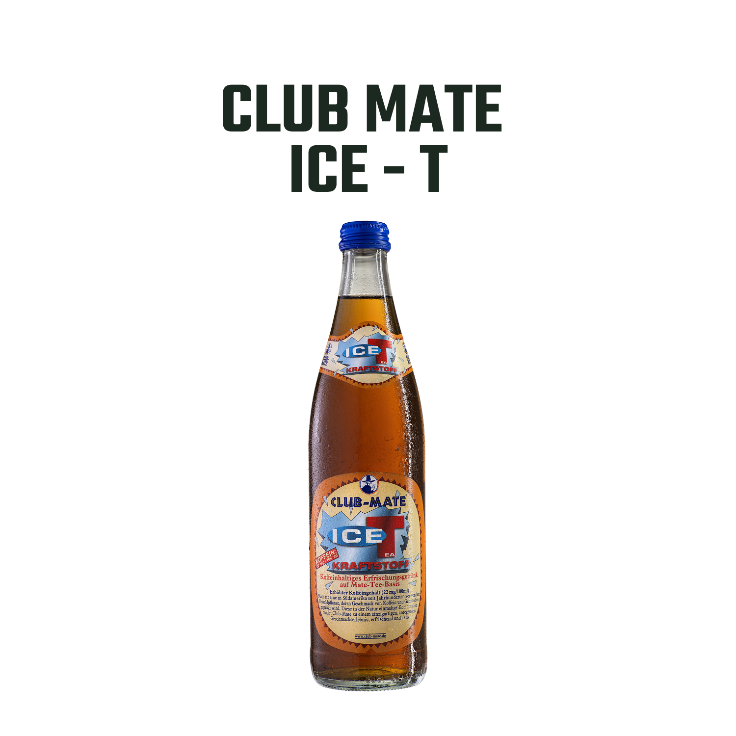 Bebida Mate Kraftstoff ICE Club Mate 1 x 500 ml-2