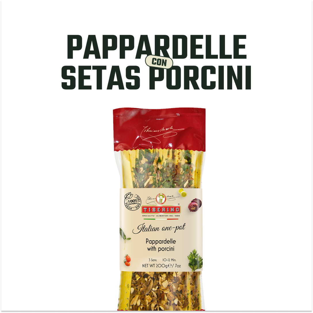 Pasta Pappardelle con Porcini Tiberino - 200 gr-2