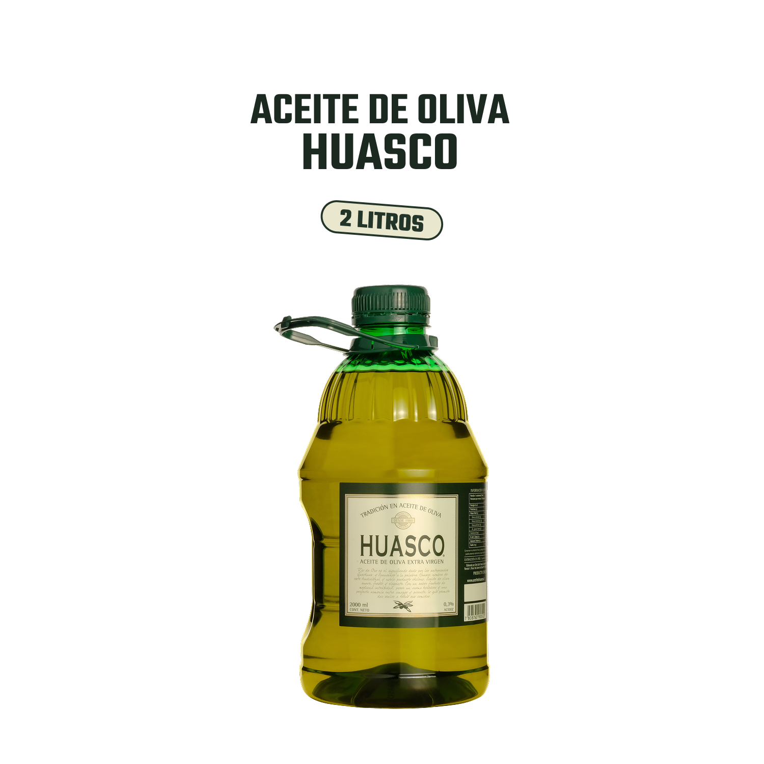 Aceite de Oliva extra virgen Huasco 6 x 2000 ml-2