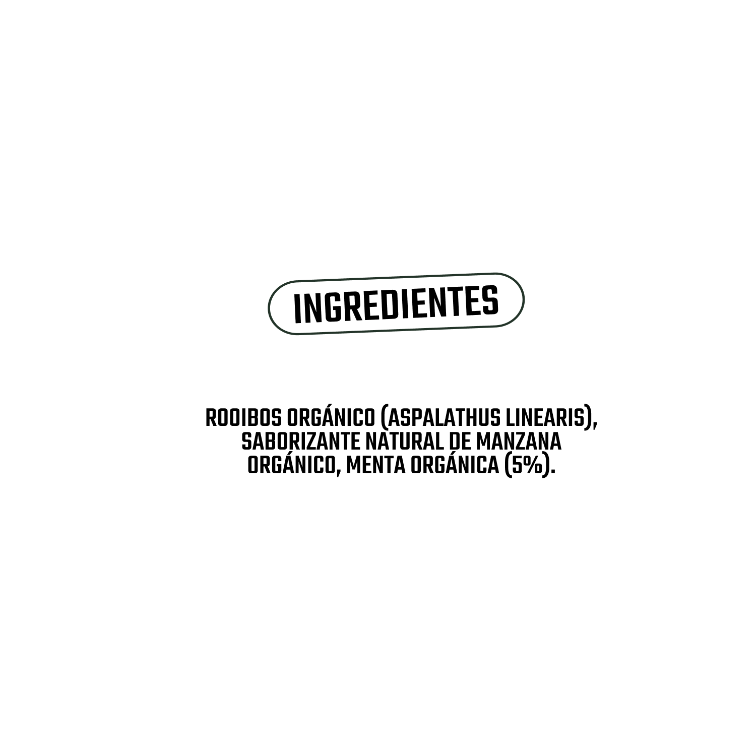 Té de Rooibos Orgánico Manzana y Menta BOS Caja 1 x 50 gr-5