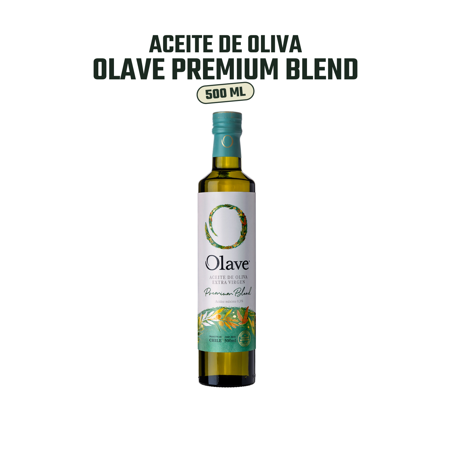 Aceite de Oliva extra virgen Olave Premium 4 x 500 ml-2