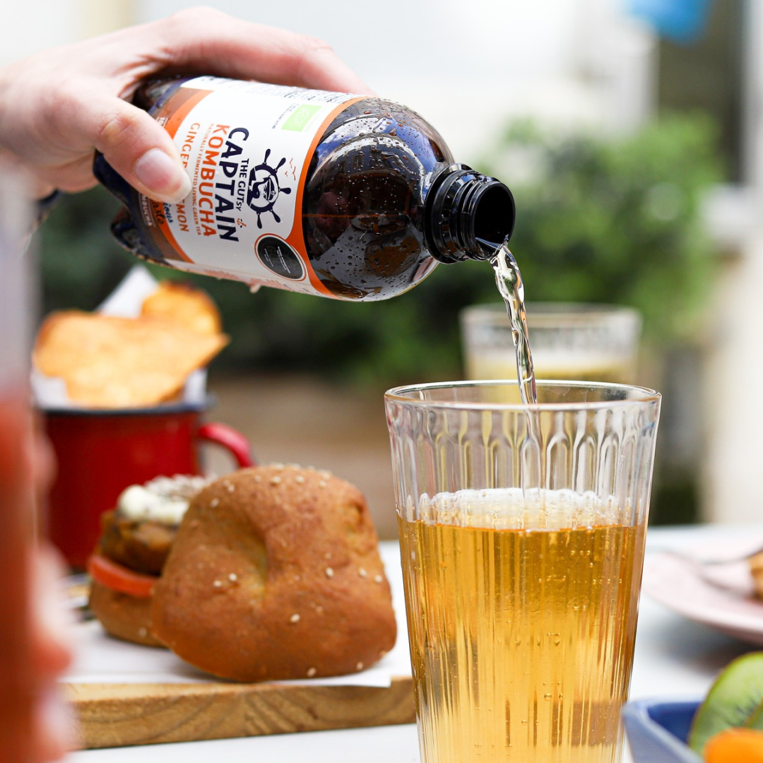Kombucha Jengibre Limón Gutsy Captain - 400 ml -3