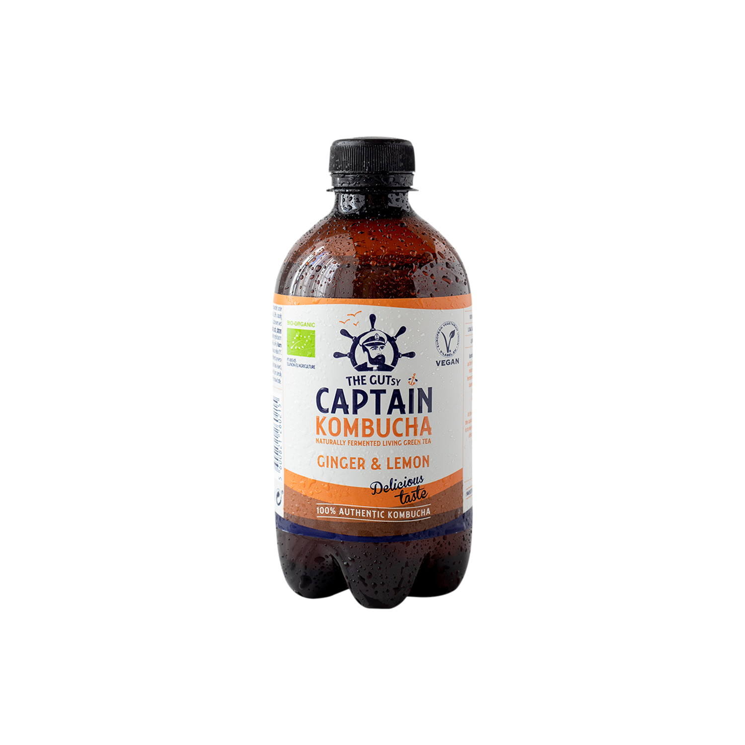 Kombucha Jengibre Limón Gutsy Captain - 400 ml -0