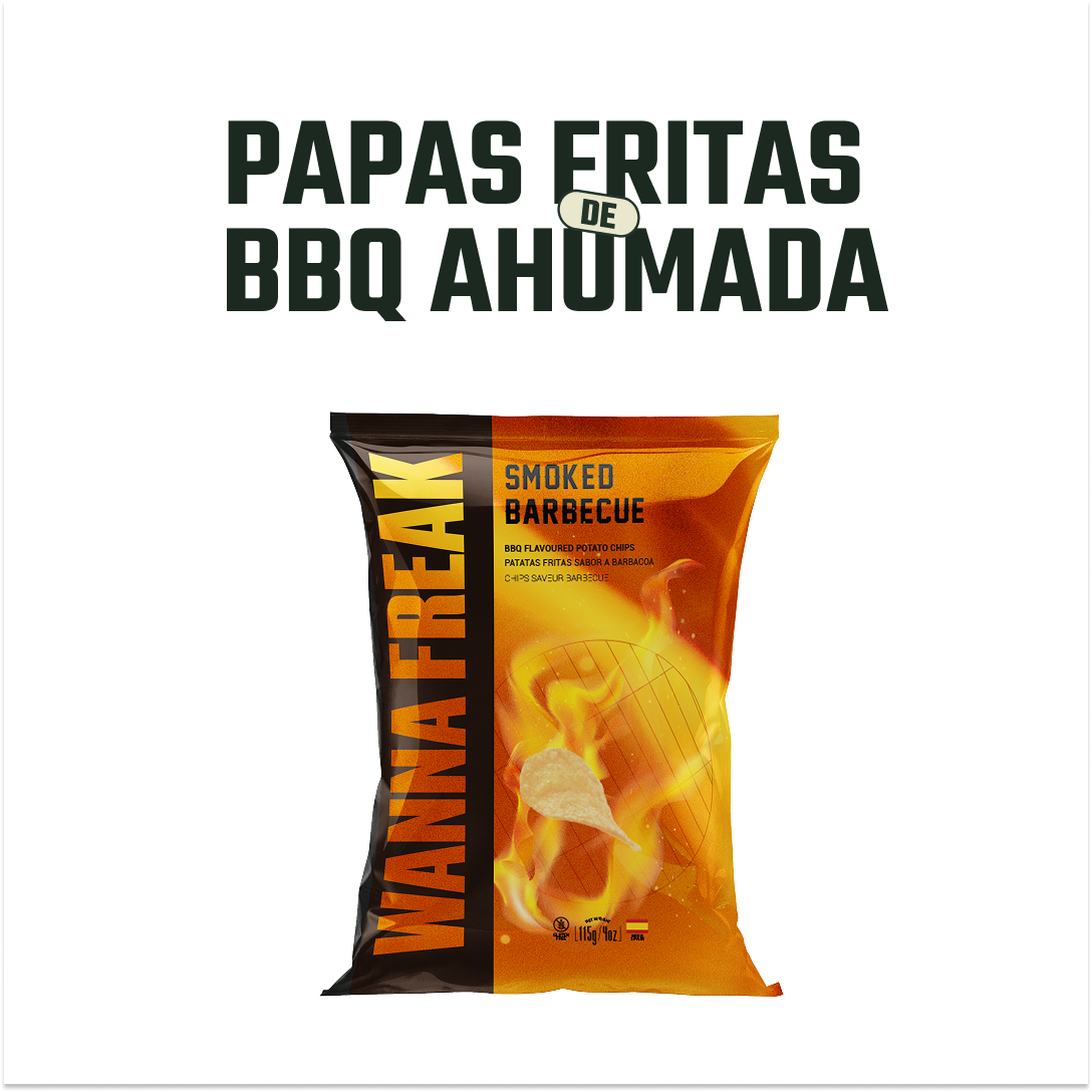 Papas Fritas Barbacoa Ahumada Wanna Freak - 115 gr-2
