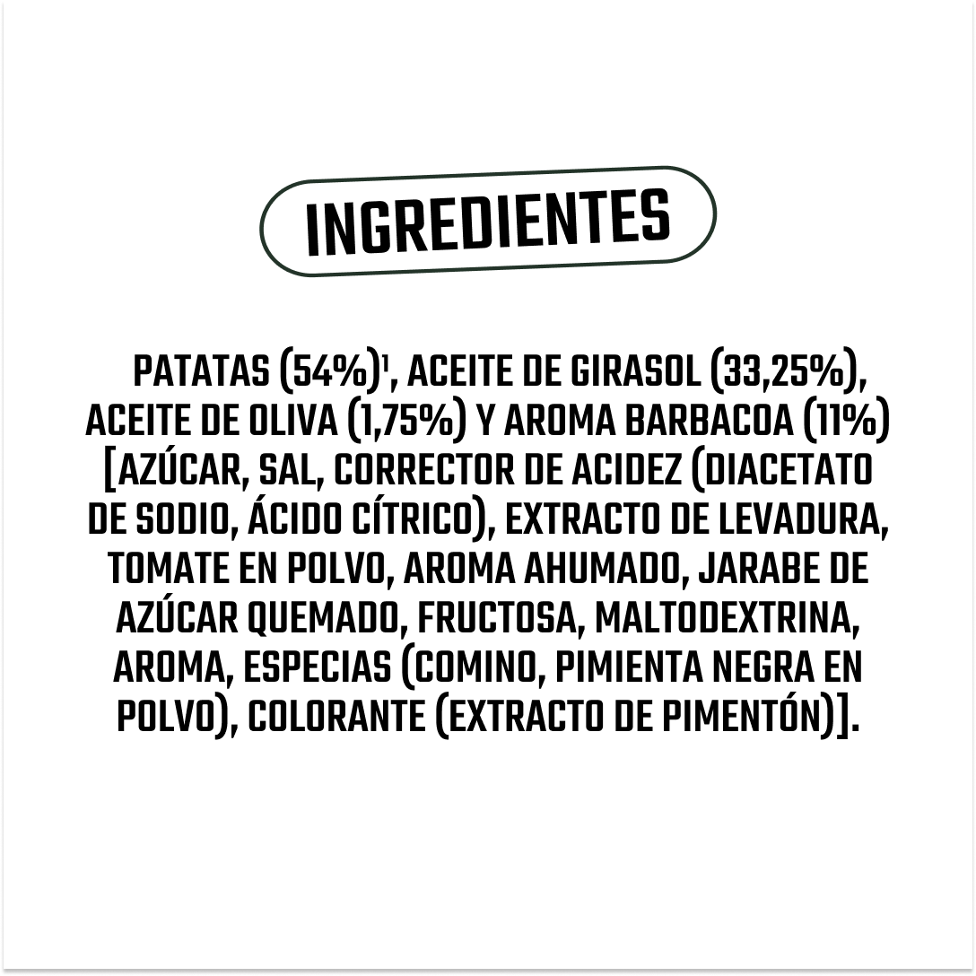 Papas Fritas Barbacoa Ahumada Wanna Freak - 115 gr-5