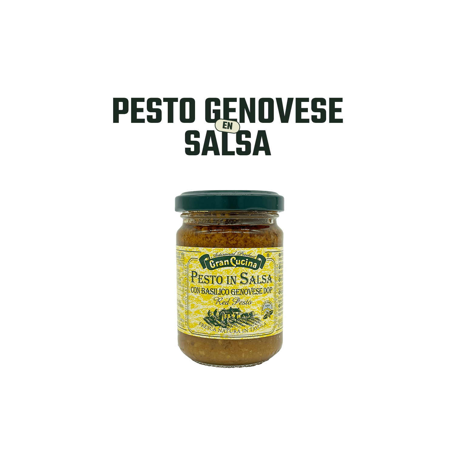 Salsa Pesto Gran Cucina - 130 gr-2
