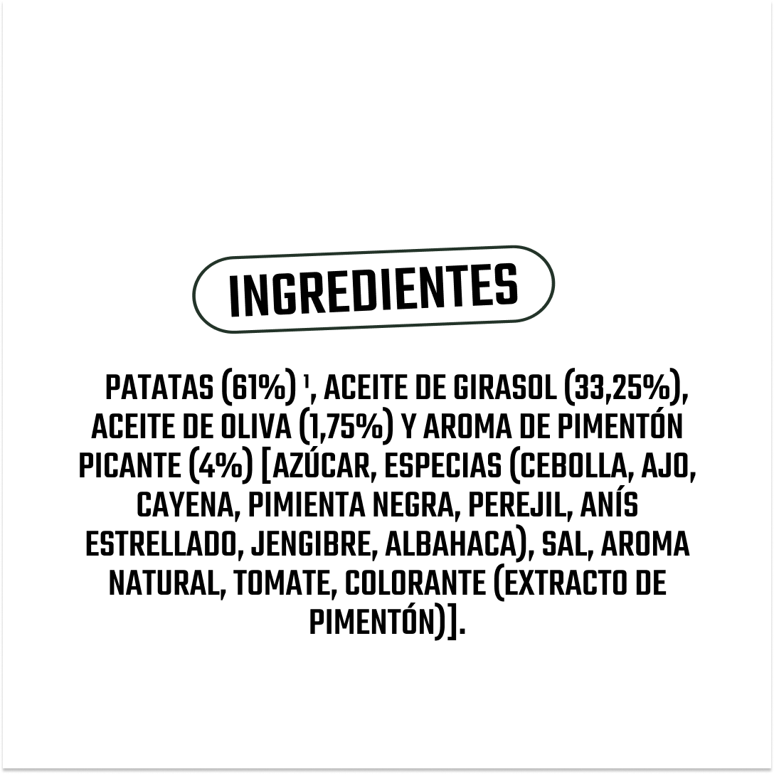 Papas Fritas Pimentón Picante Wanna Freak - 115 gr-4