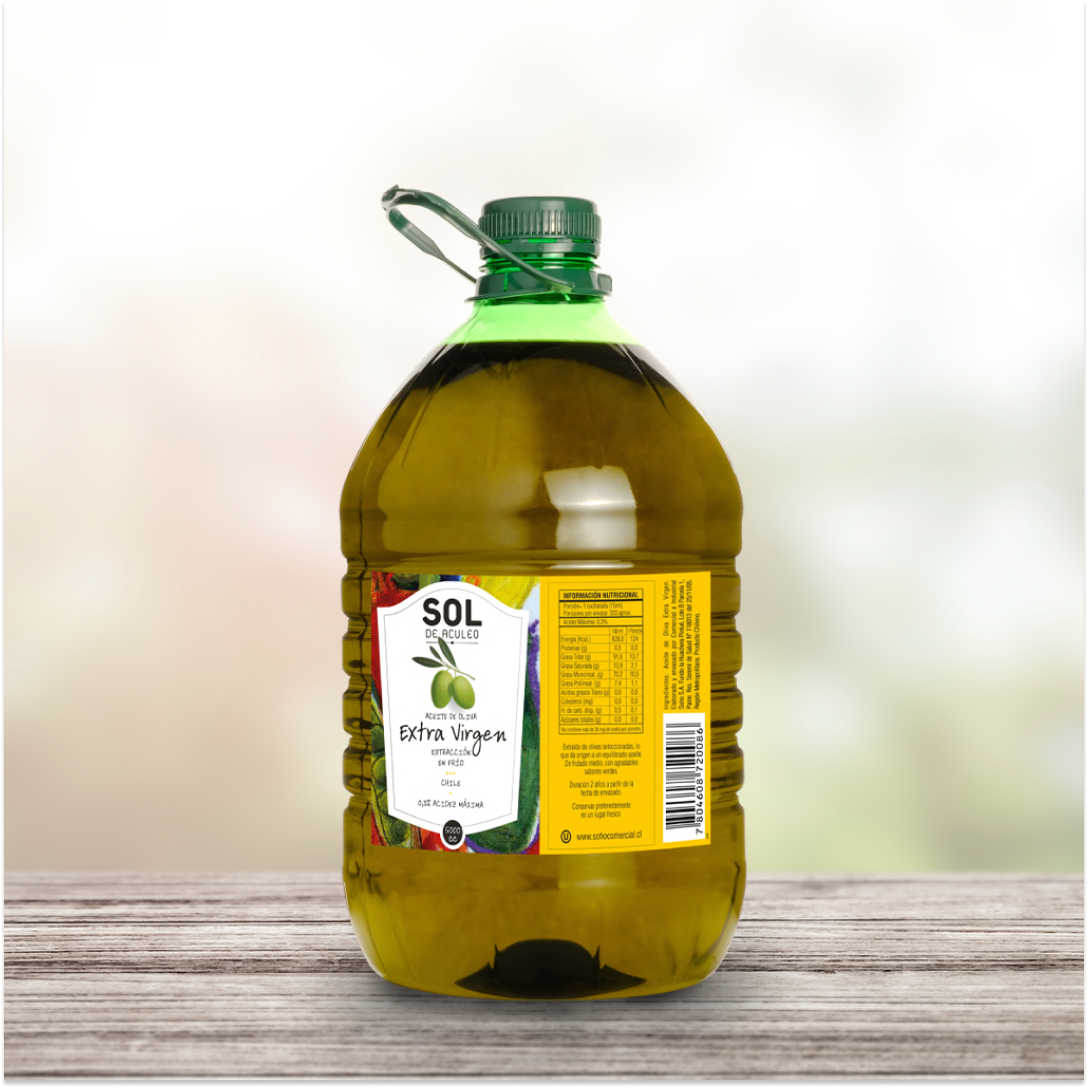 Aceite de Oliva extra virgen Sol de Aculeo Blend 1 x 5000 ml-1