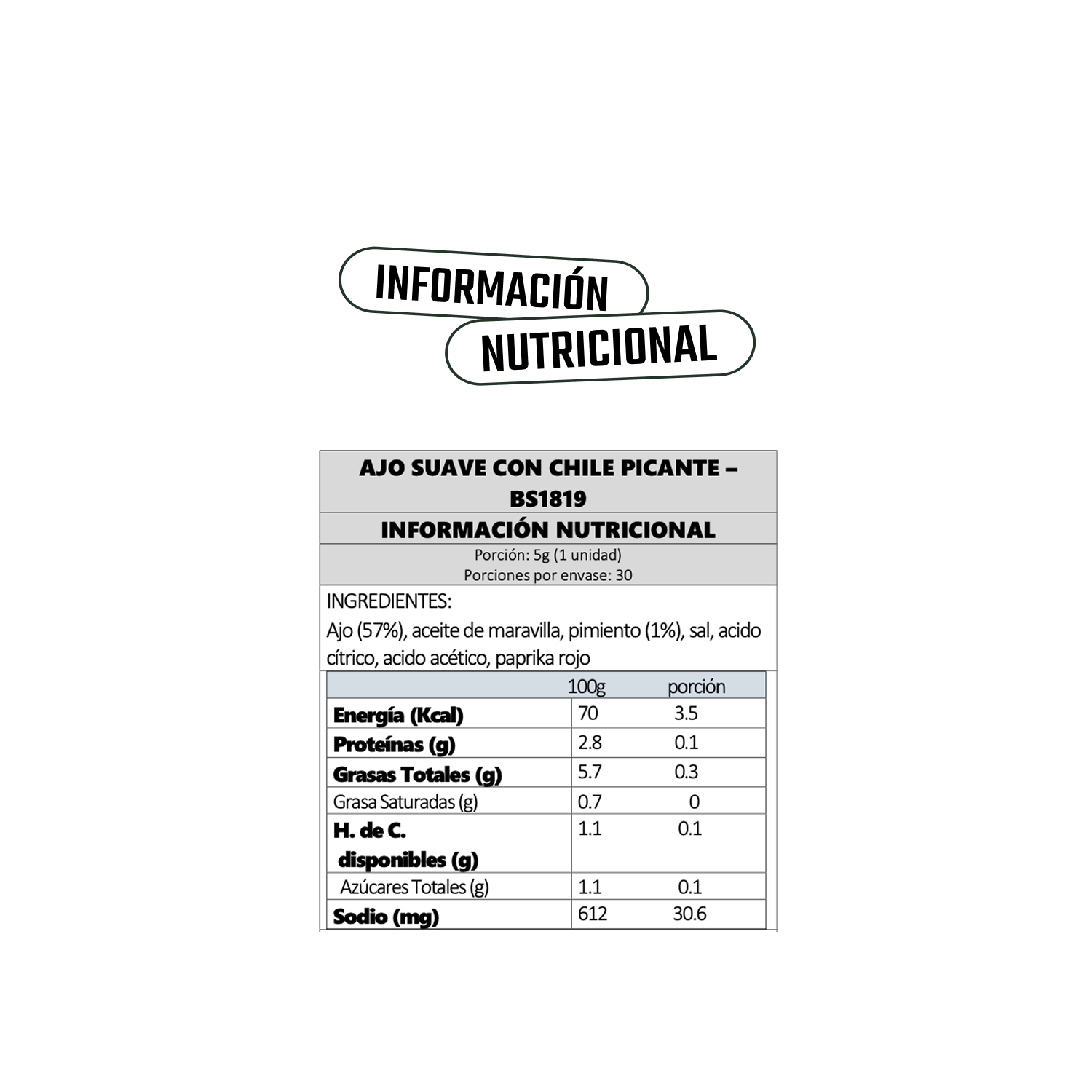 Encurtido de Ajo Pimiento Picante Bornibus - 250 gr-4