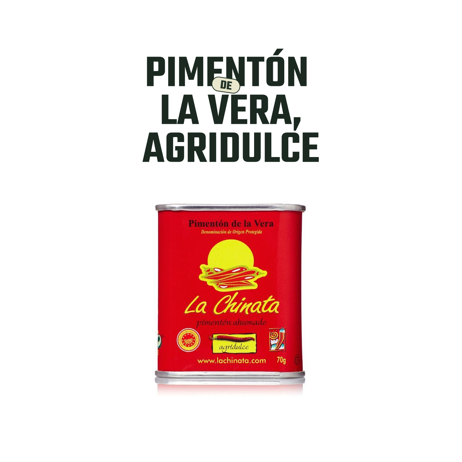 Pimentón Ahumado Agridulce La Chinata 1 x 70 gr-2