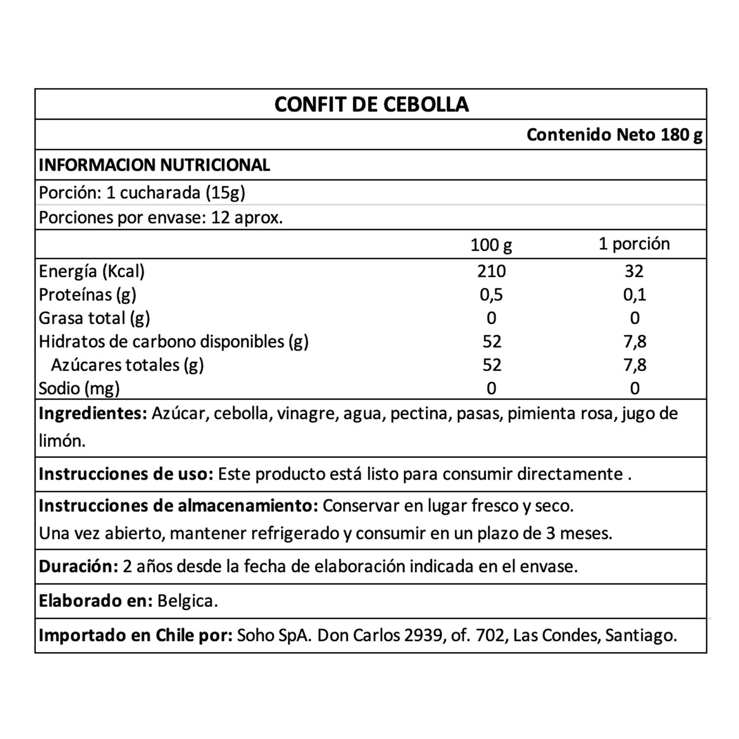 Confit Cebolla Mulhouse Belberry 1 x 180 gr-4