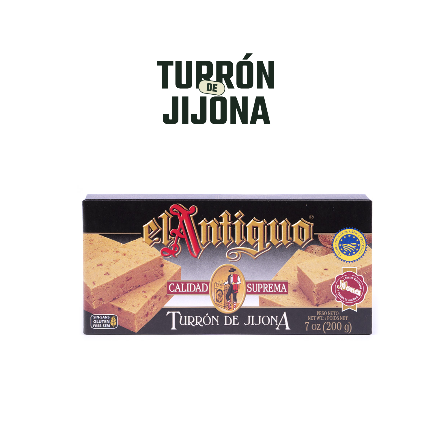 Turrón de Jijona El Antiguo 1 x 200 gr-2