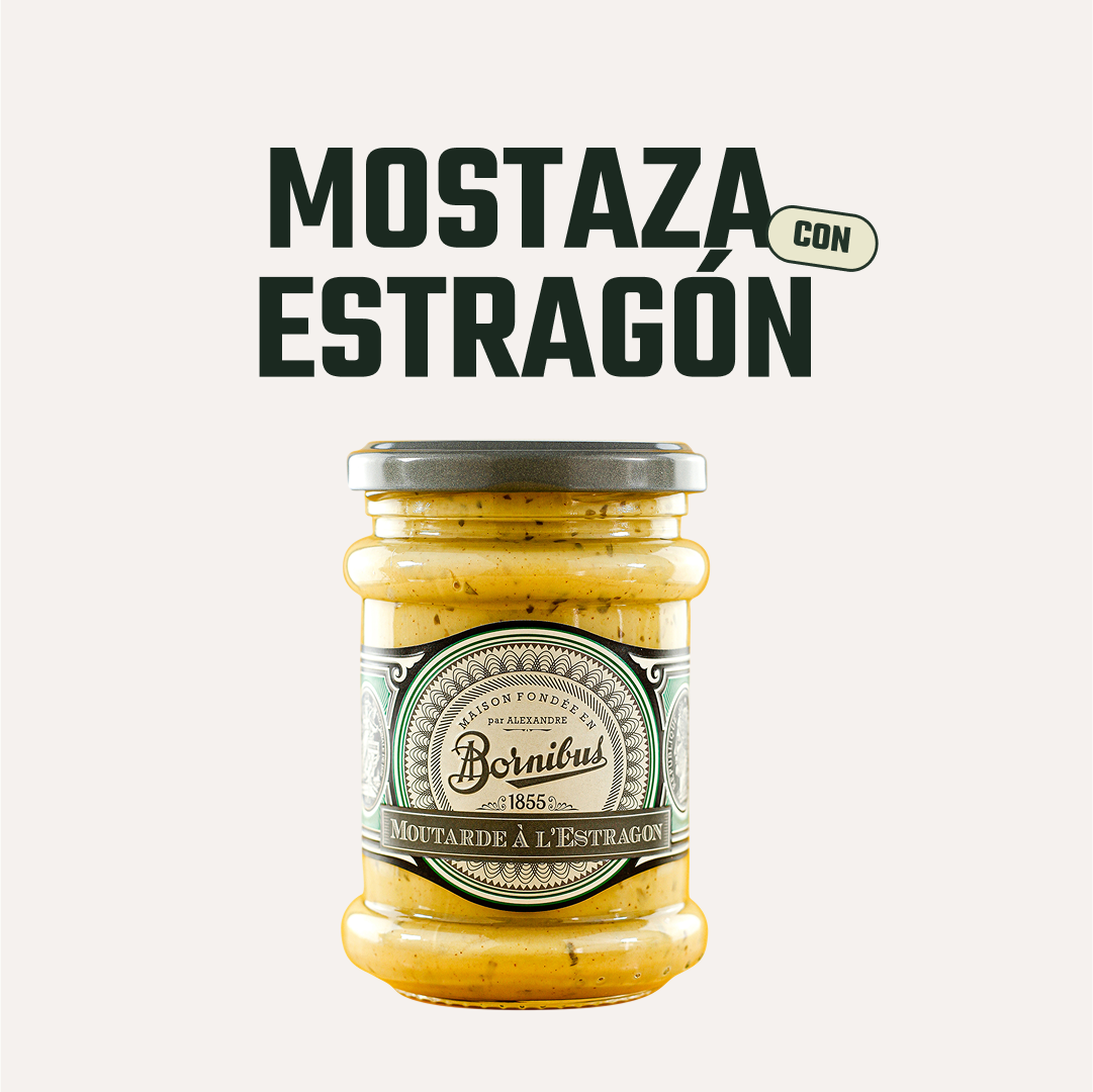  Mostaza de Estragón Bornibus - 250 gr-2