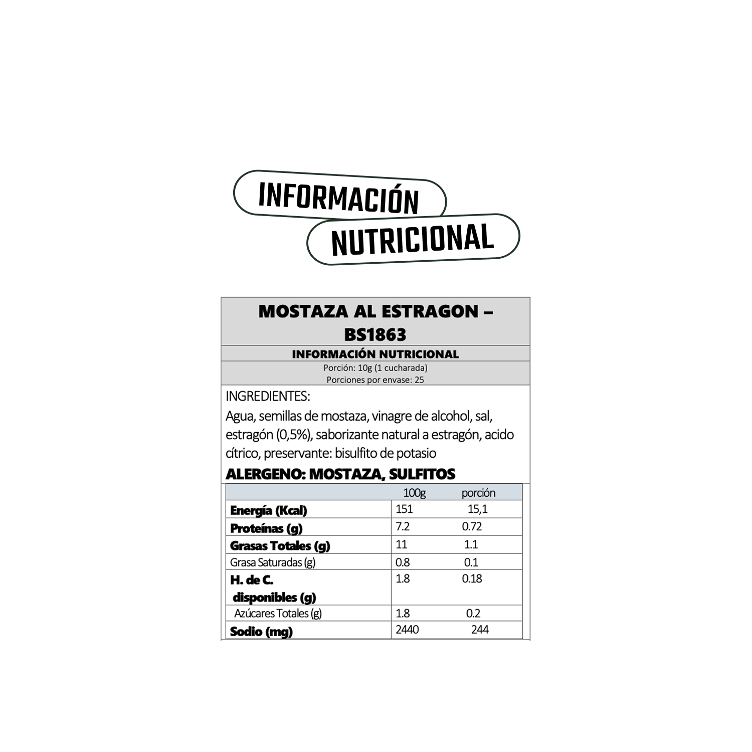  Mostaza de Estragón Bornibus - 250 gr-4