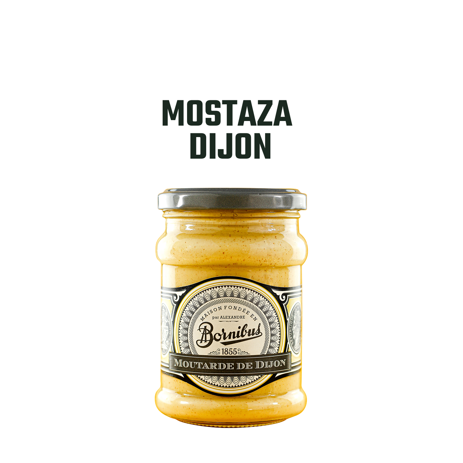 Mostaza Dijon Bornibus - 250 gr -2