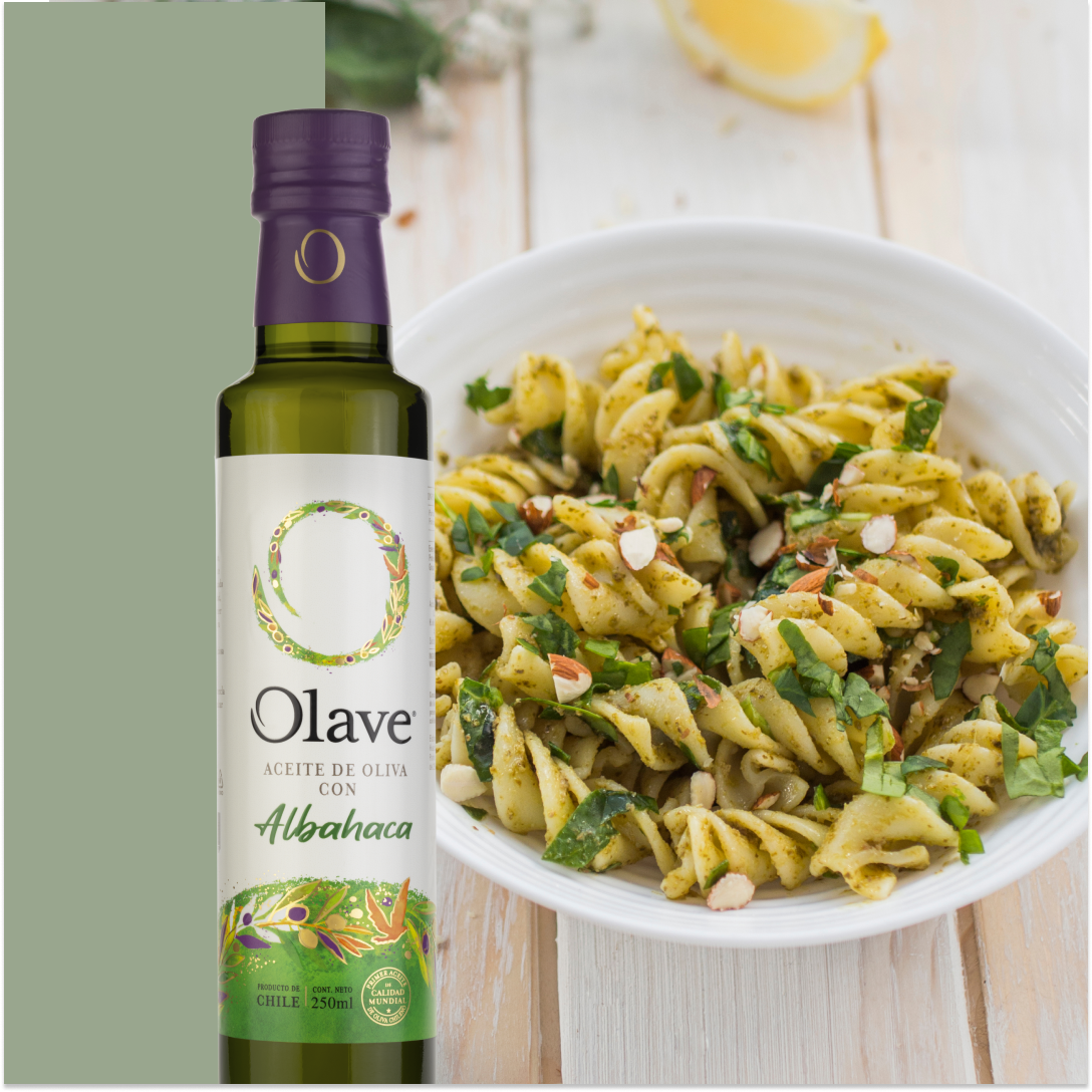 Aceite de Oliva extra virgen Olave Albahaca 1 x 250 ml-3