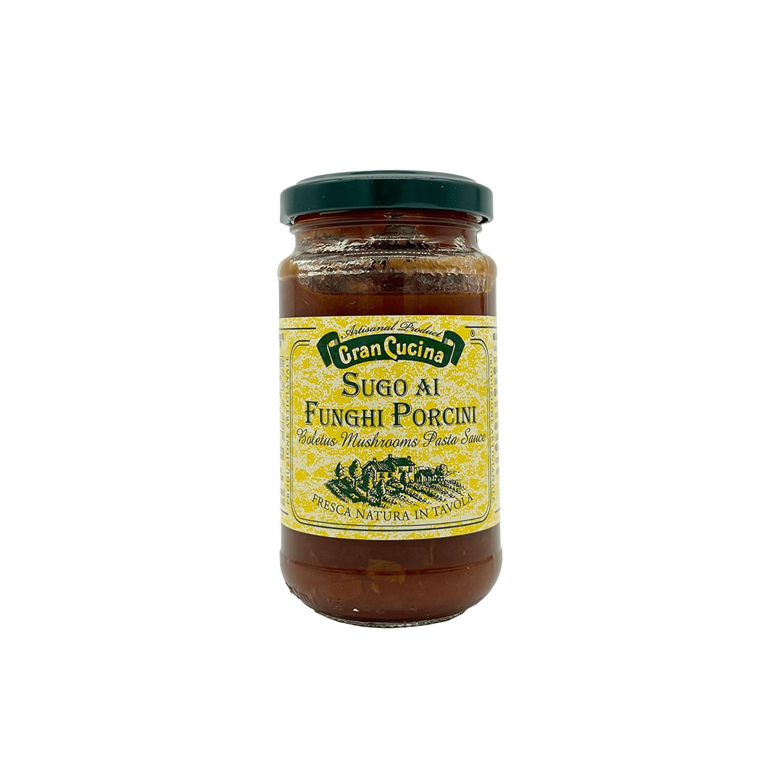 Salsa de Tomate con Setas Porcini Gran Cucina - 180 gr-0
