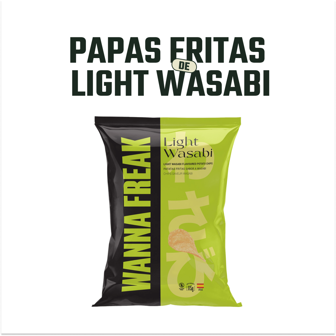 Papas Fritas Sabor Wasabi Wanna Freak - 115 gr-2