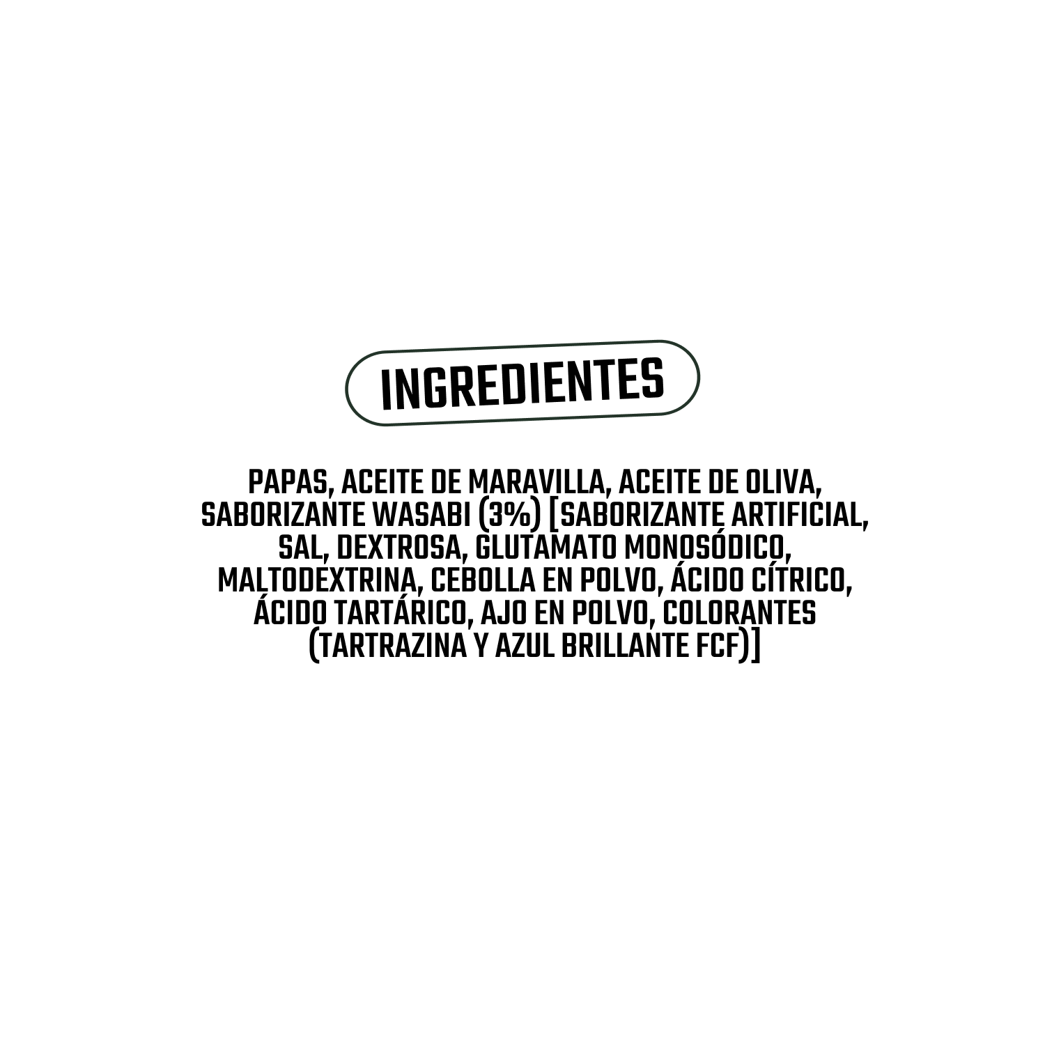 Papas Fritas Sabor Wasabi Wanna Freak - 115 gr-5