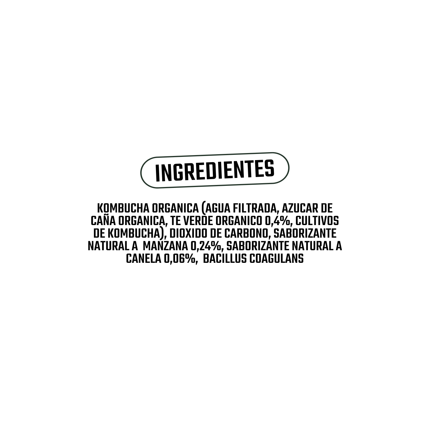Kombucha Manzana Canela Gutsy Captain - 400 ml -5