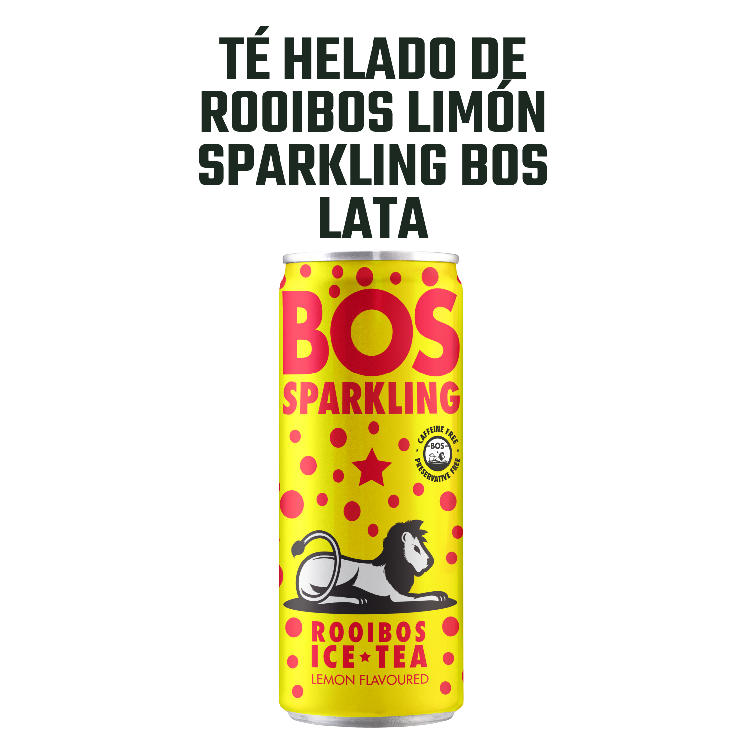 Té Helado de Rooibos Limón Sparkling BOS lata 1 x 300 ml-2