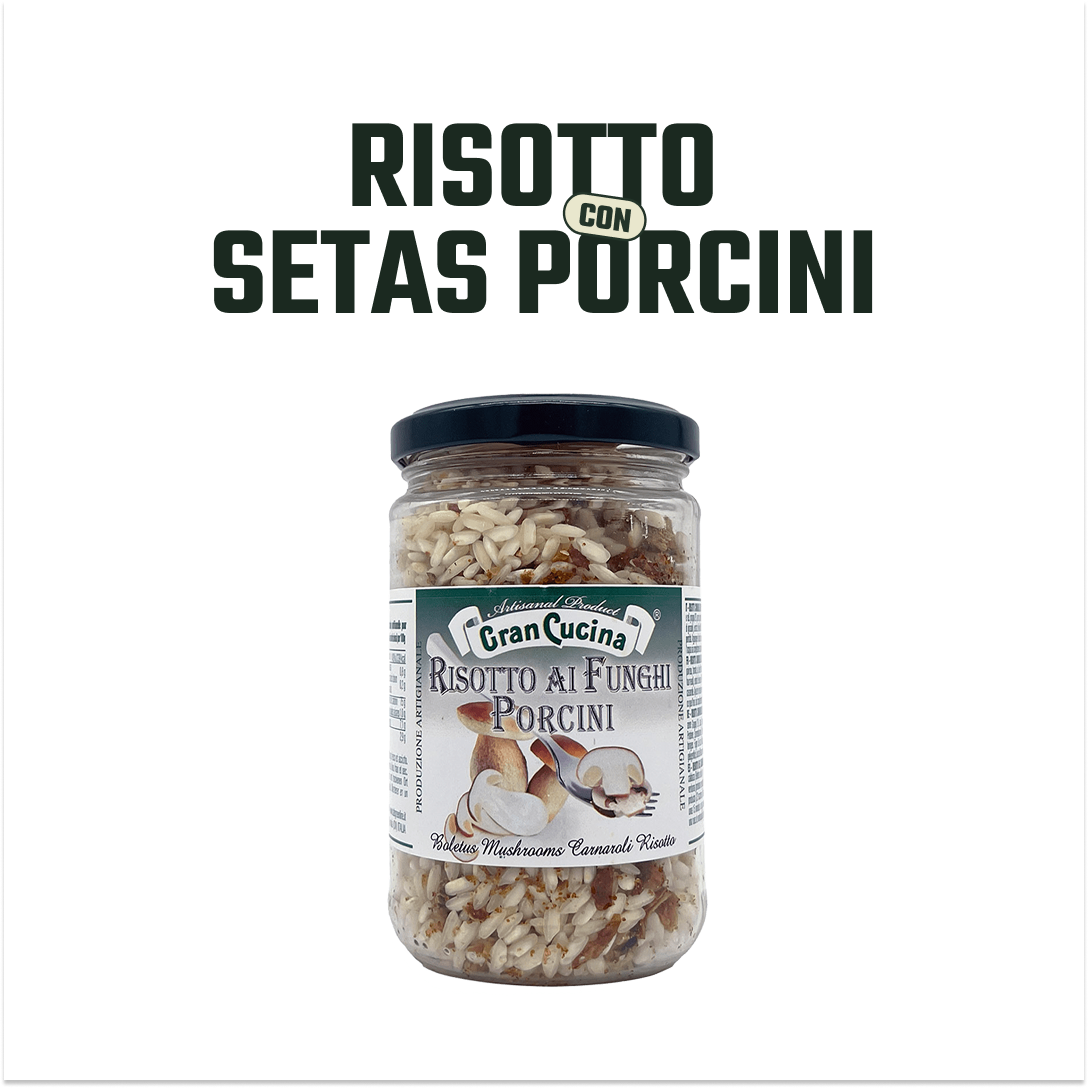 Risotto Gourmet de Setas Porcini Gran Cucina - 210 gr -2