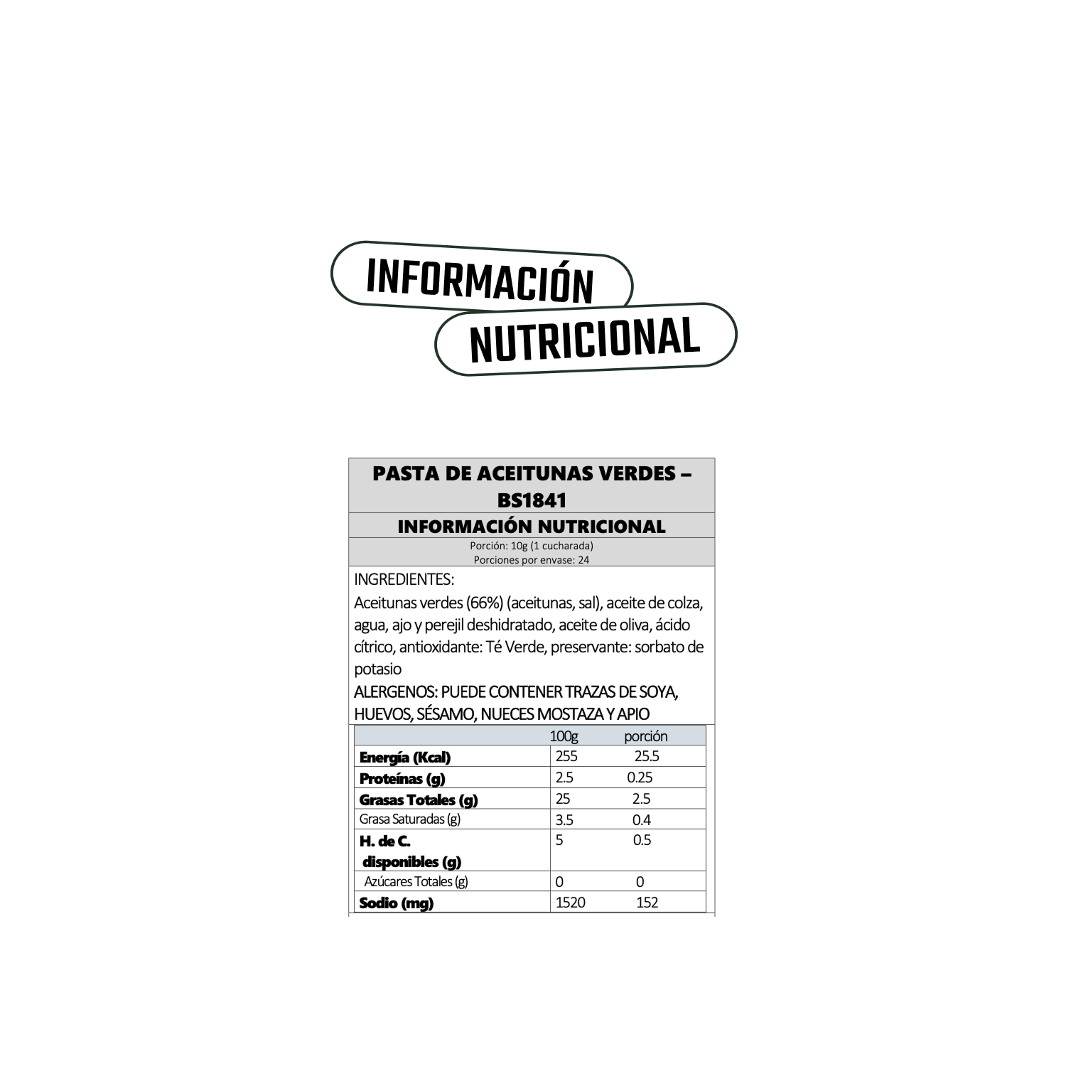 Pasta de Aceitunas Verdes Bornibus - 250 gr-4