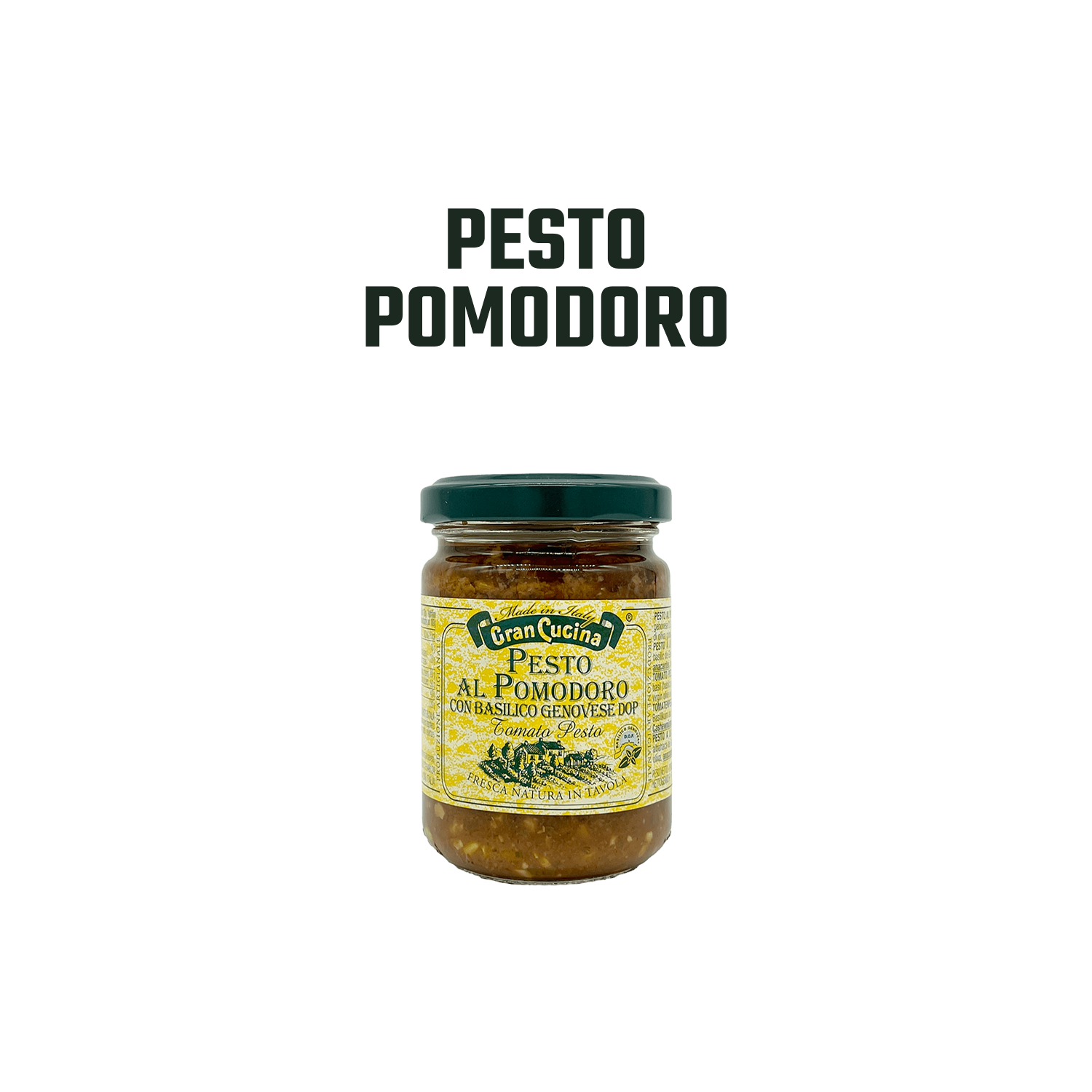 Salsa Pesto al Pomodoro Gran Cucina - 130 gr-2