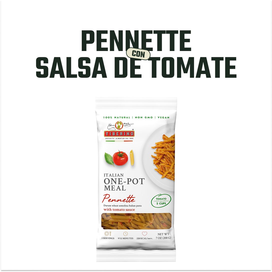 Pasta Pennette con Salsa de Tomate Tiberino - 200 gr-2