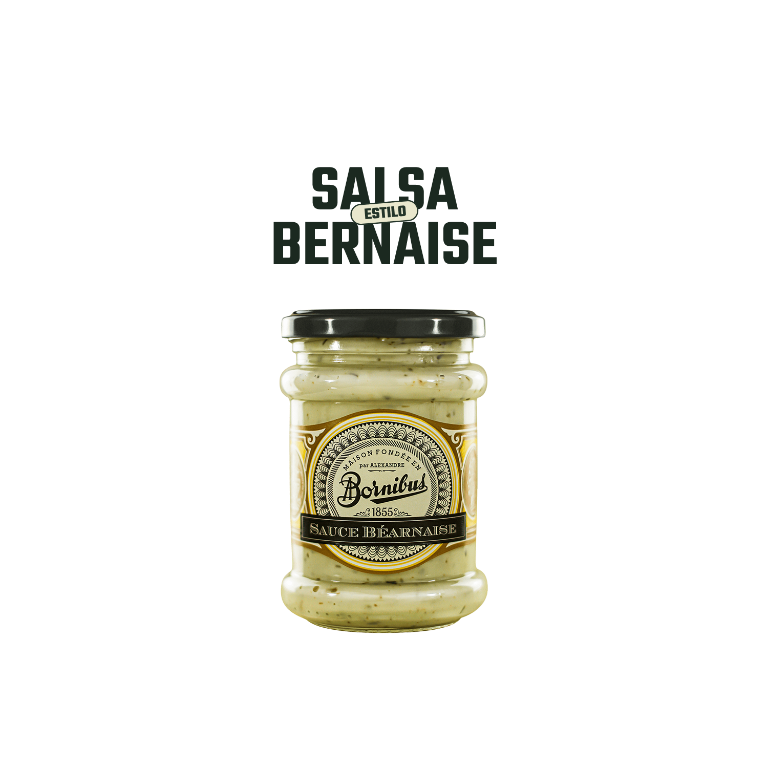 Salsa Francesa Bernaise Bornibus - 210 gr-2