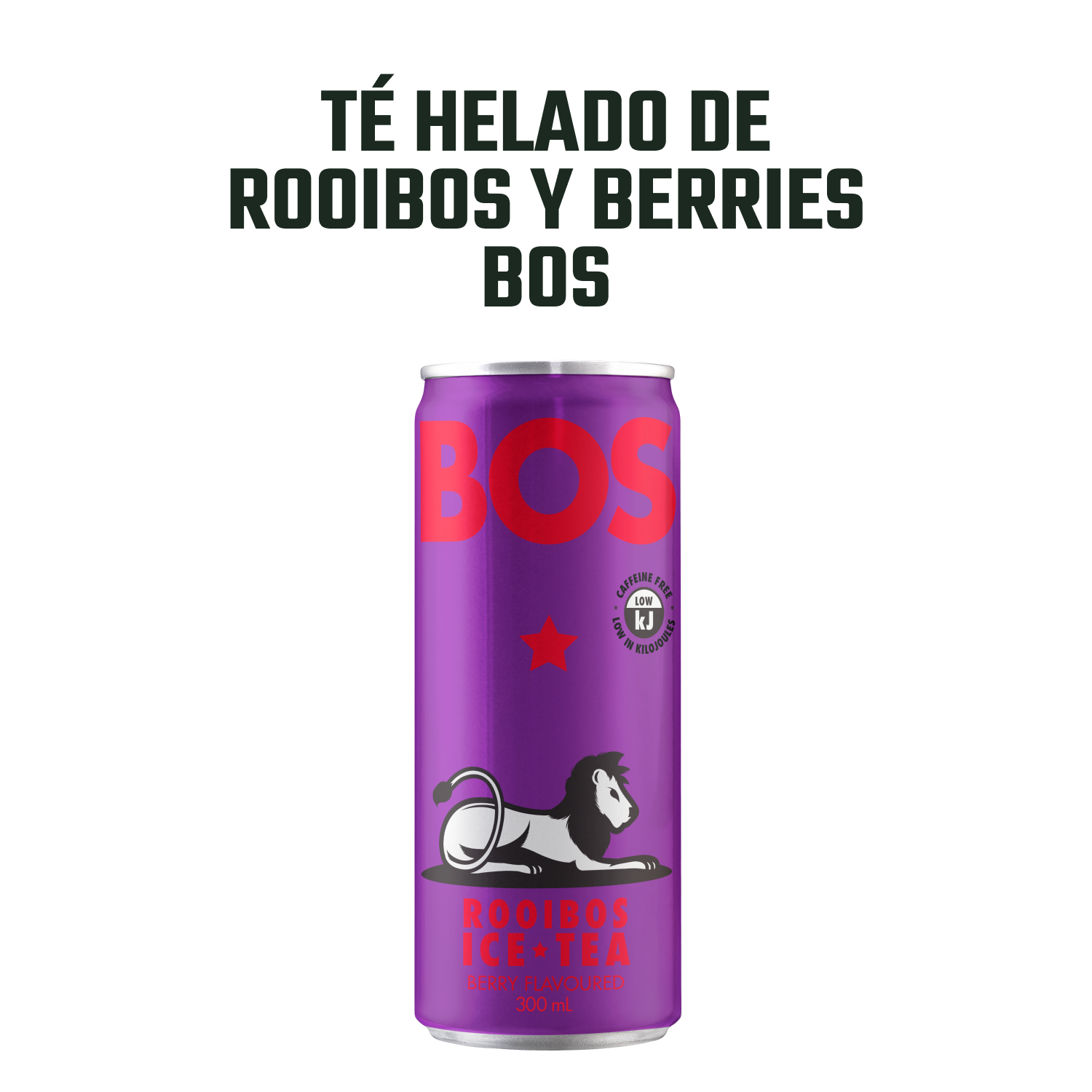 Té Helado de Rooibos y Berries BOS lata 1 x 300 ml-2