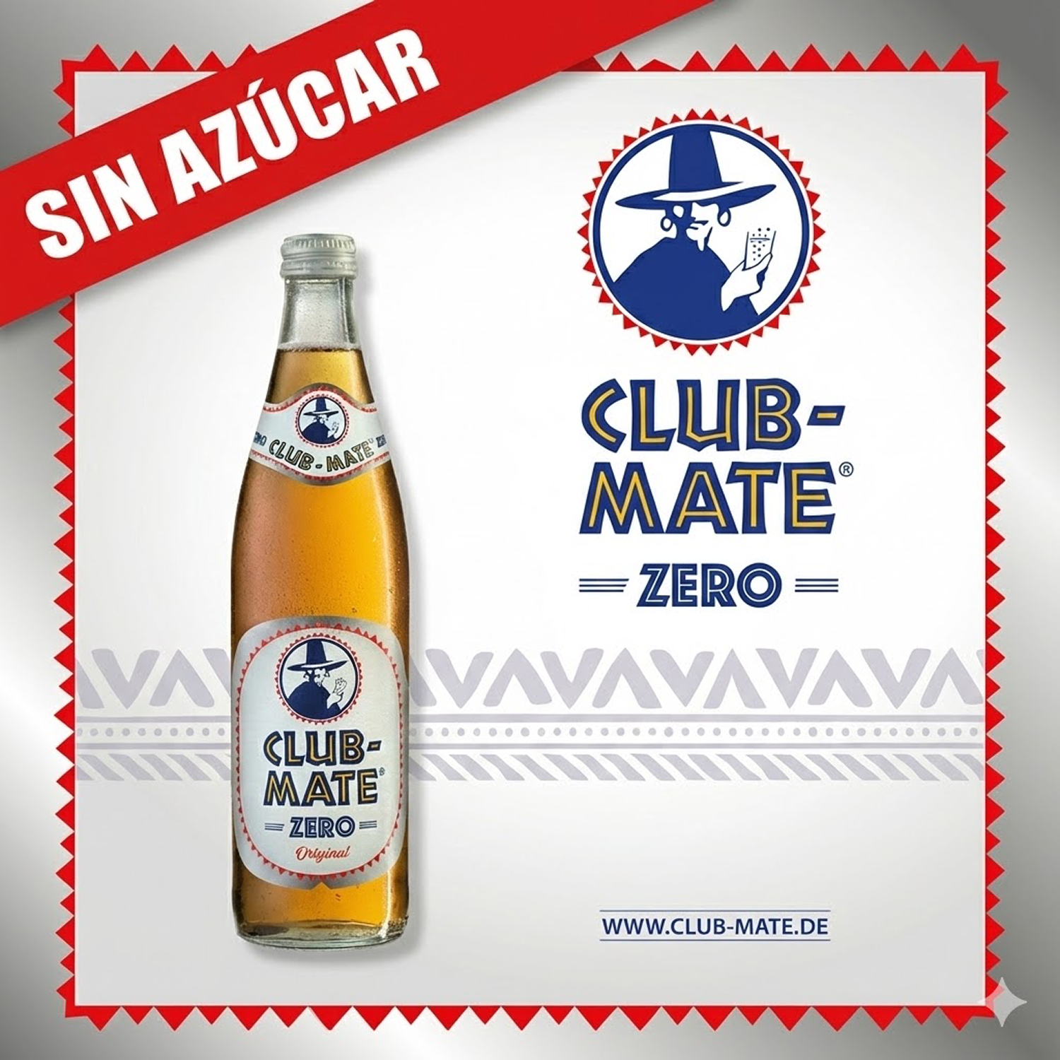 Bebida Mate Natural Zero Club Mate 1 x 500 ml-3