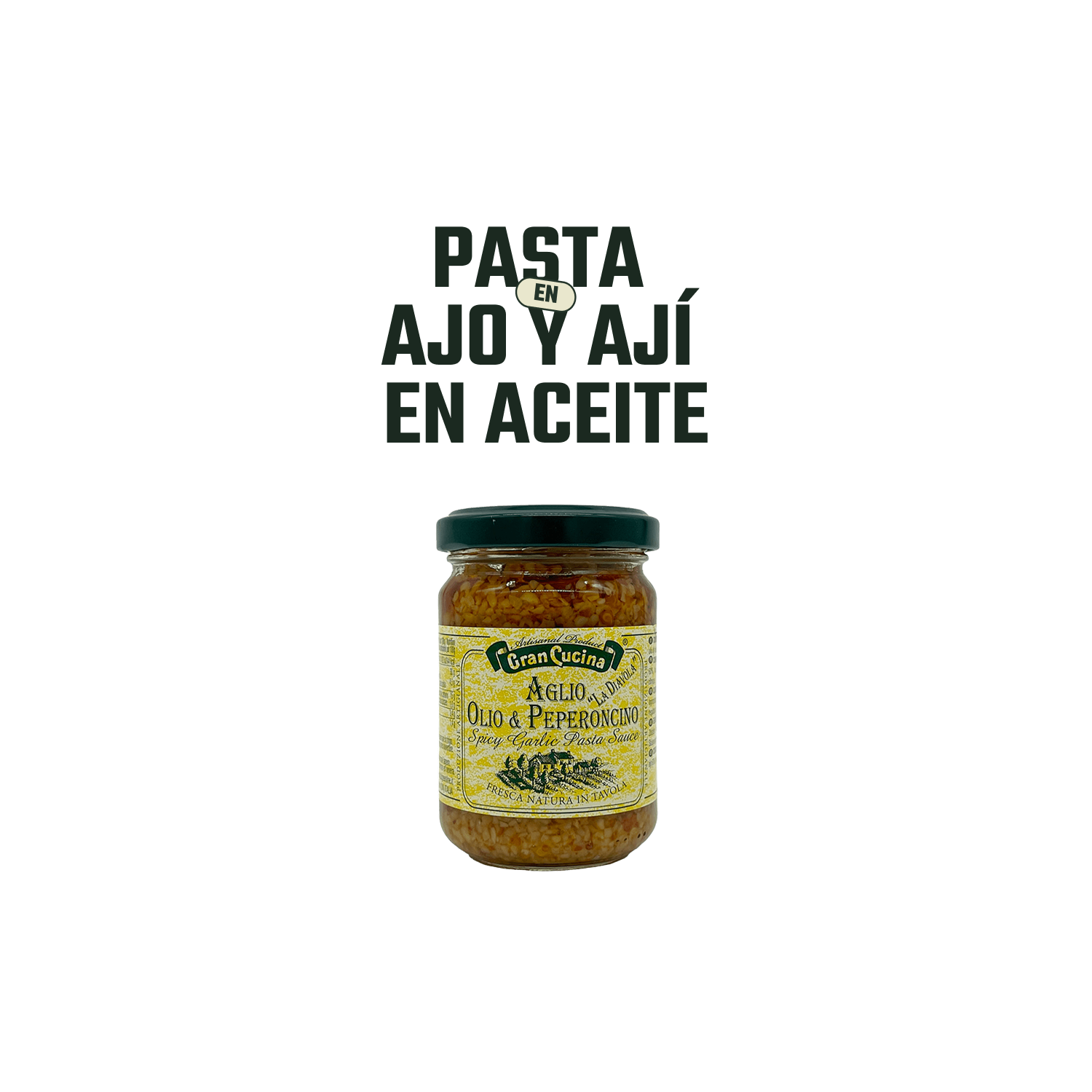 Encurtido de Ajo y Chilli Pepper Gran Cucina - 130 gr-2