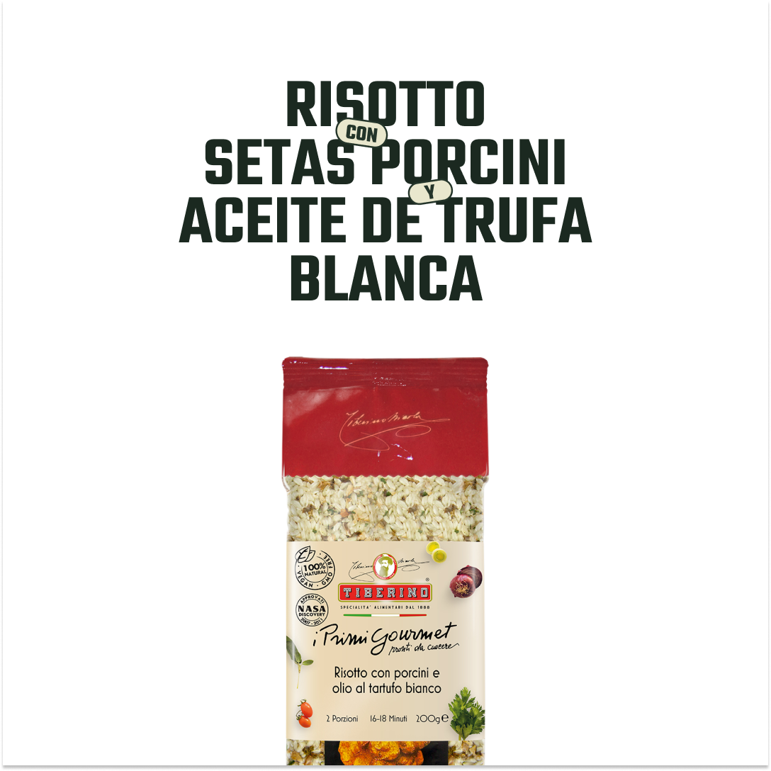 Risotto Porcini y Aceite de Trufa Tiberino - 200 gr-2
